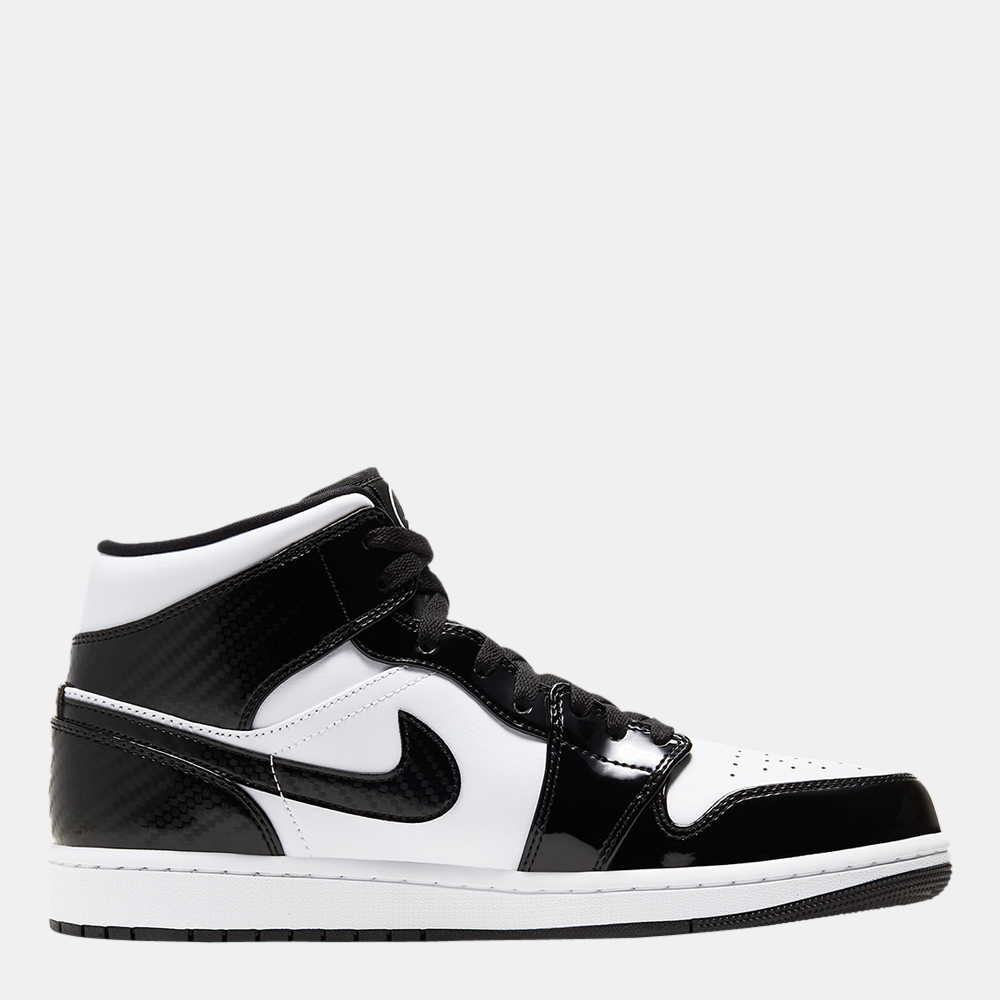 

Jordan 1 Mid Carbon Fiber Sneakers Size US 8.5 (EU 42), Black