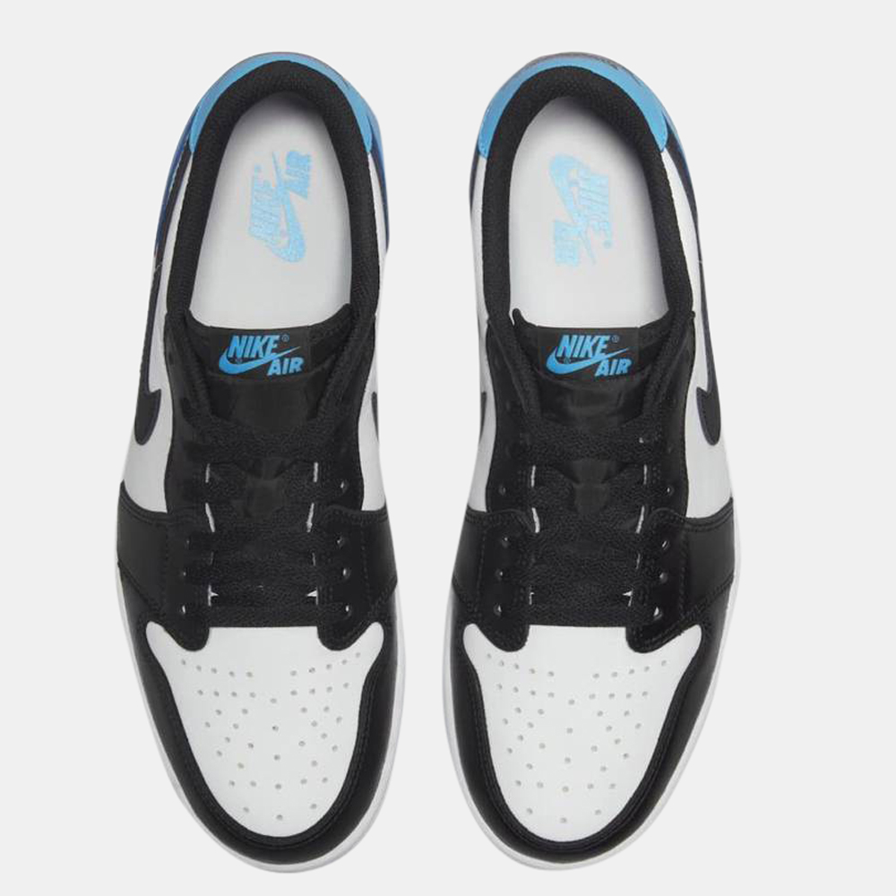 

Jordan 1 Low Black Dark Powder Blue US 10 (EU, Multicolor