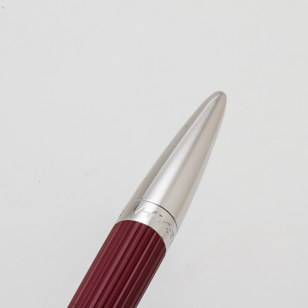 Jorg Hysek Red and Silver Roller ball Pen