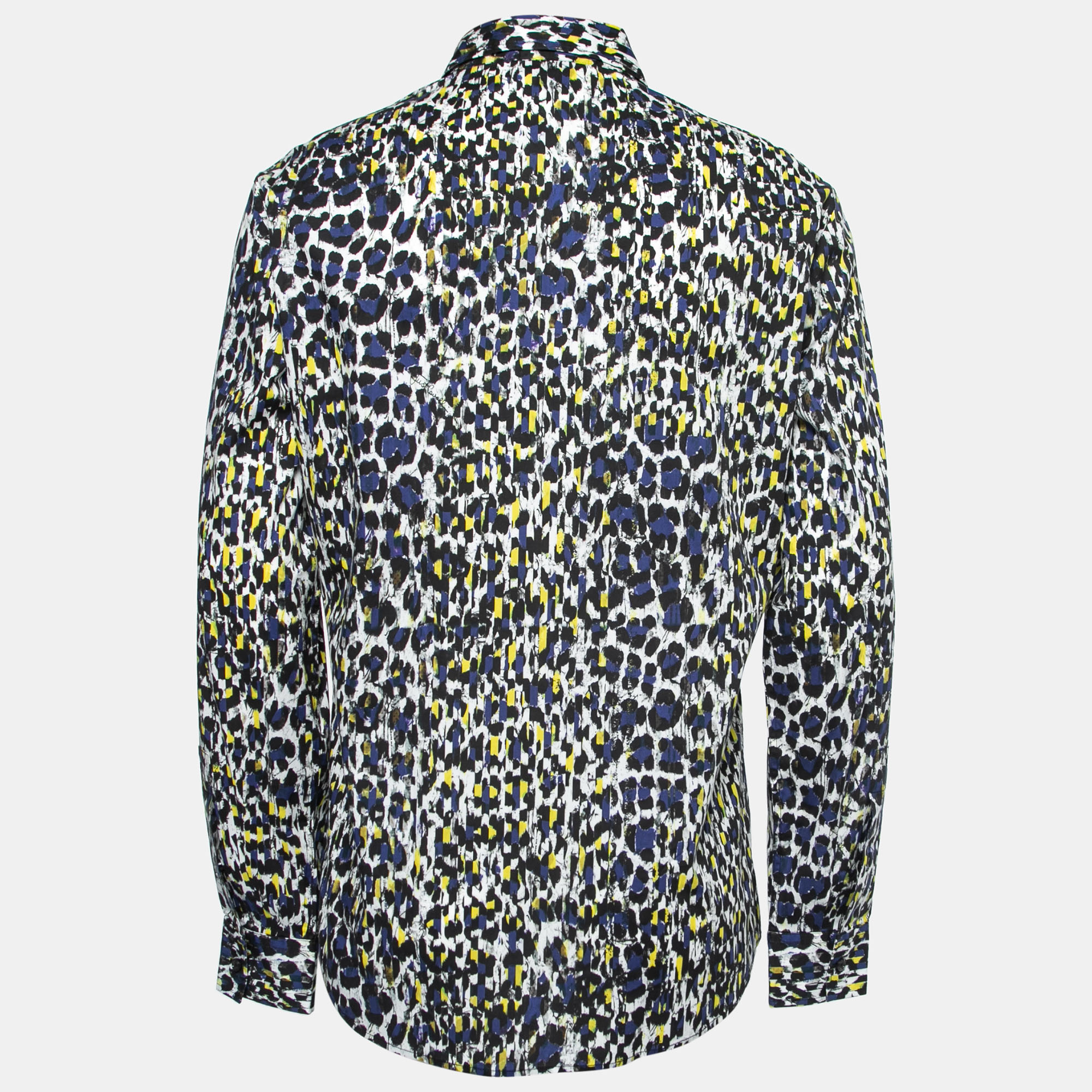 

Just Cavalli Multicolour Printed Cotton Button Front Shirt, Multicolor