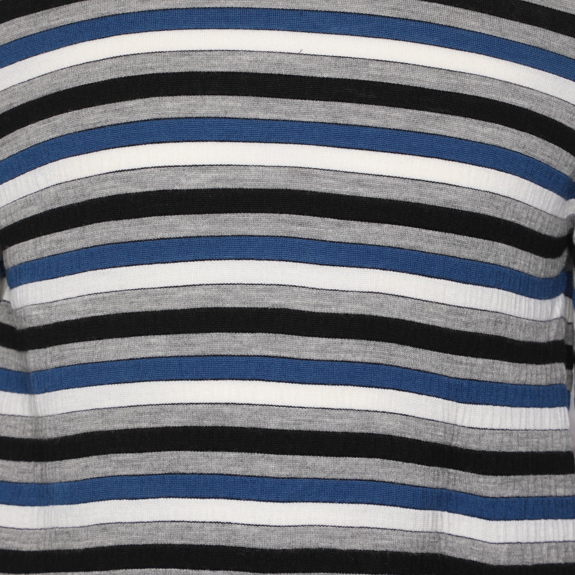 Kenzo Multicolor Striped Wool Blend Sweater XS 
