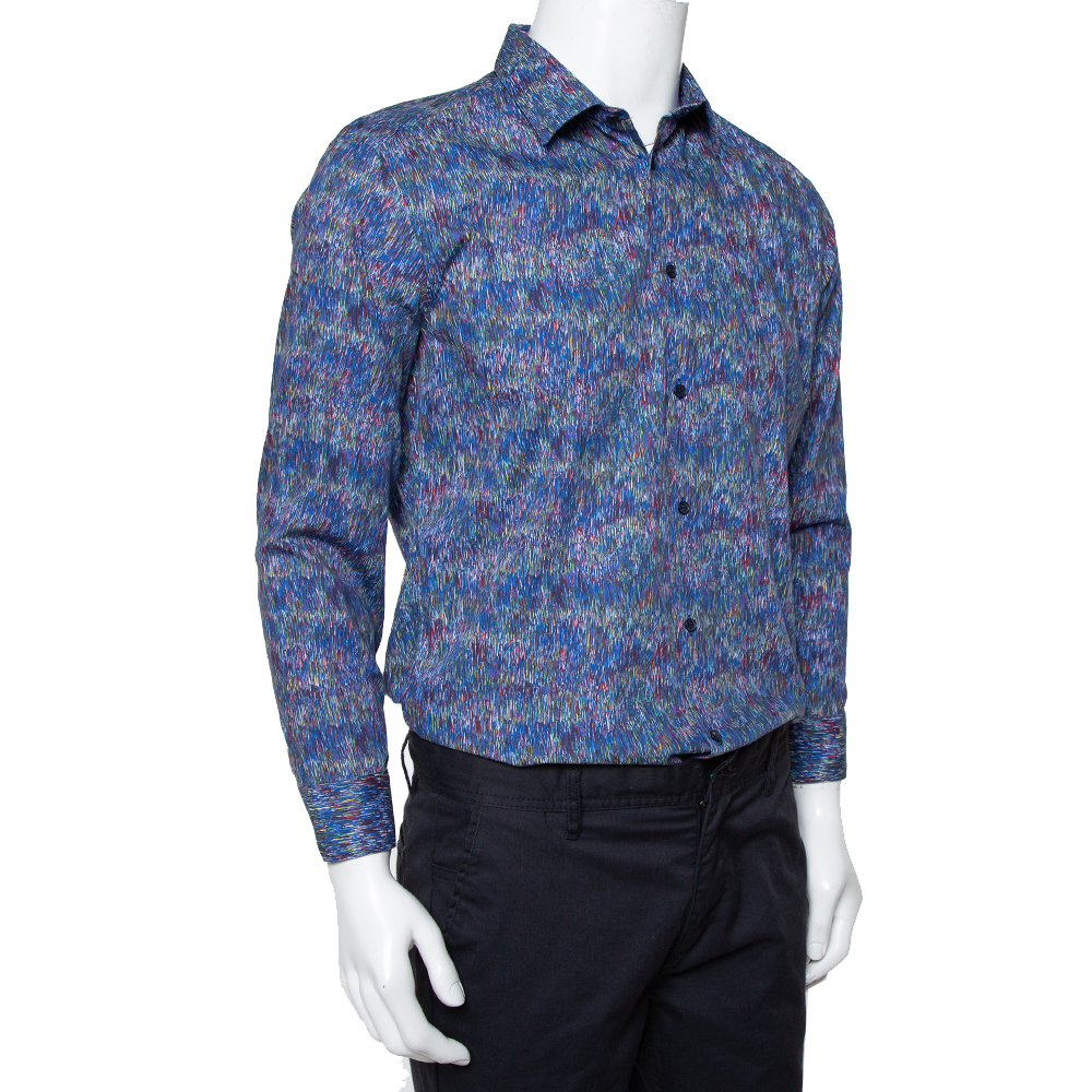 

Kenzo Multicolor Printed Cotton Long Sleeve Shirt
