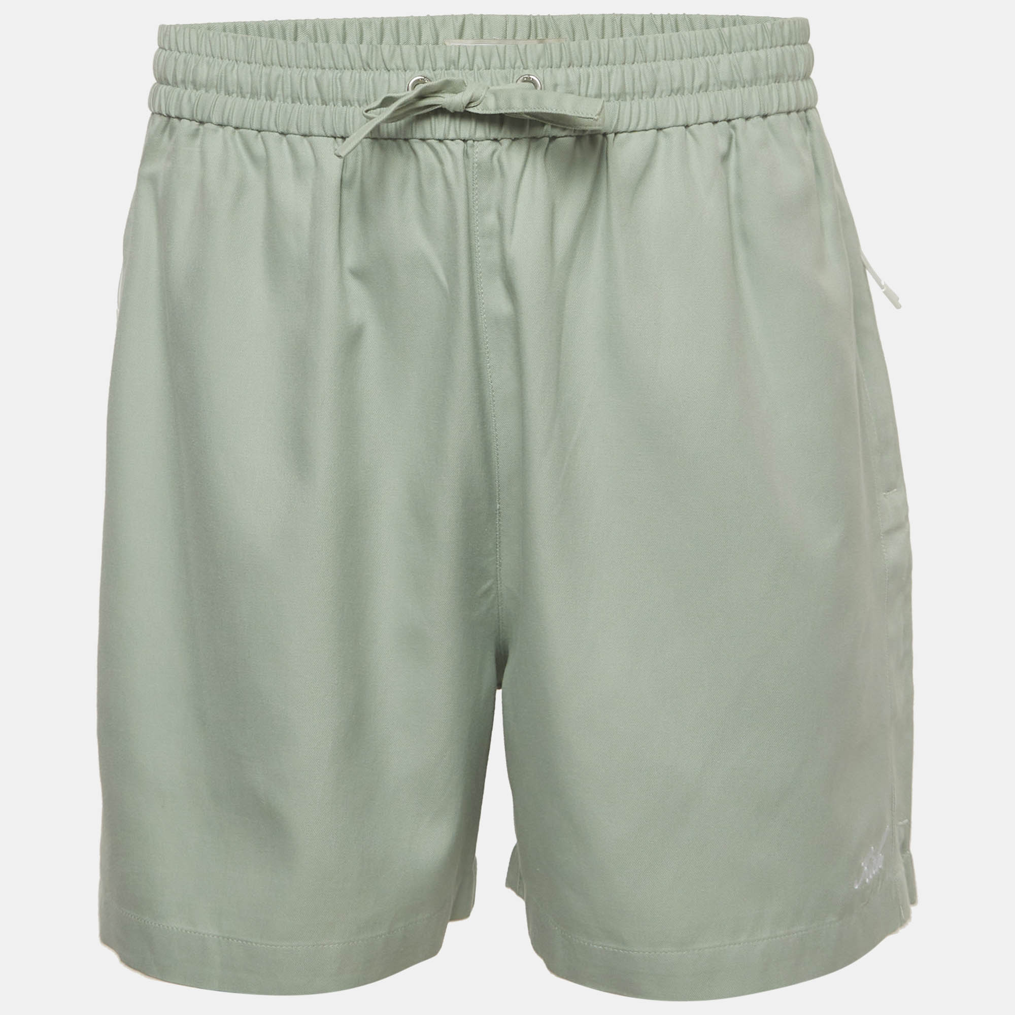 

Kith Green Silk Blend Active Shorts L