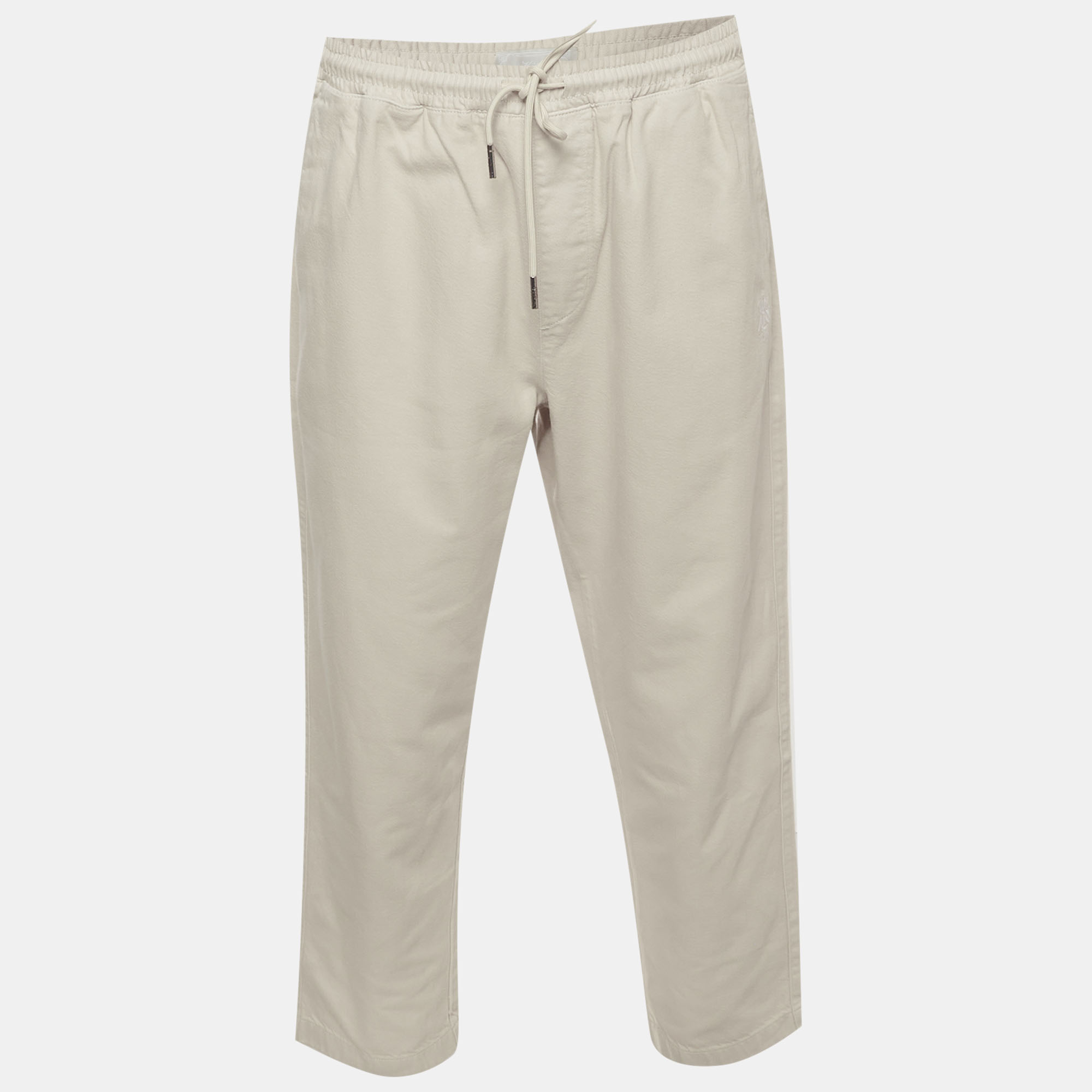 

Kith Cream Gabardine Relaxed Fit Sweat Pants L