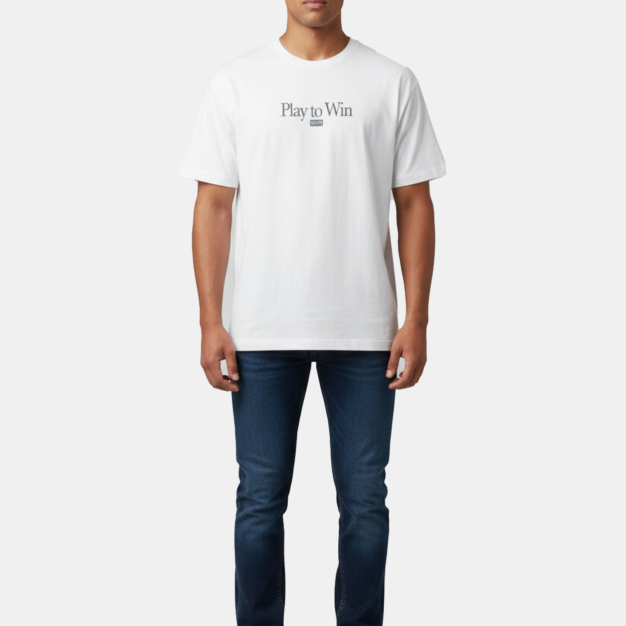 

Kith White Printed Cotton Crewneck T-Shirt XL