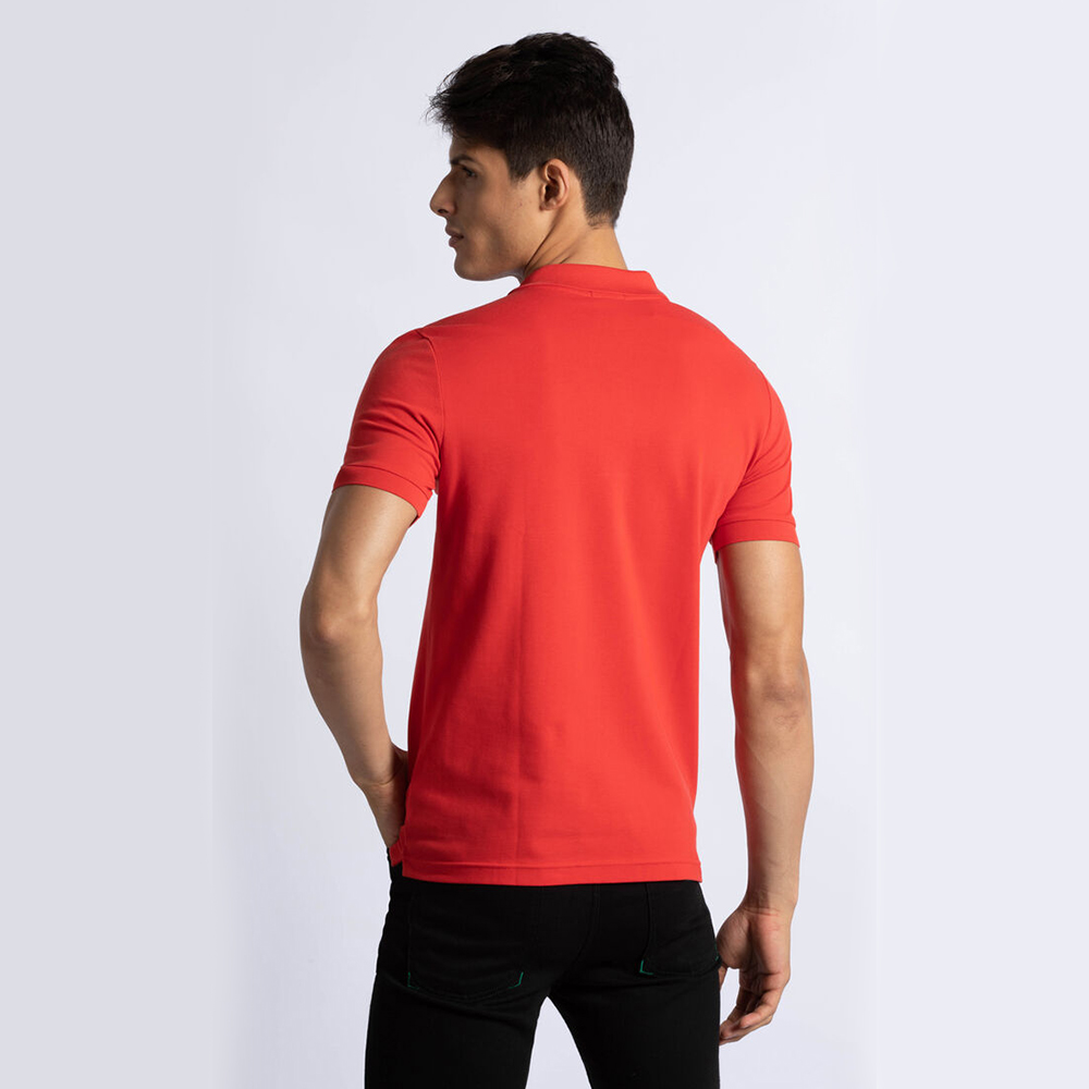 

Lacoste Red Slim Fit Petit Pique Polo Shirt  (Available for UAE Customers Only