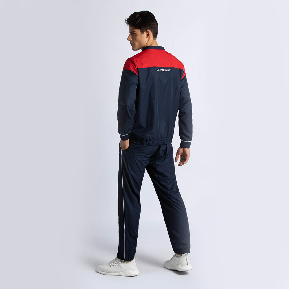 

Lacoste Multicolor Lettered Colourblock Tennis Tracksuit  (Available for UAE Customers Only