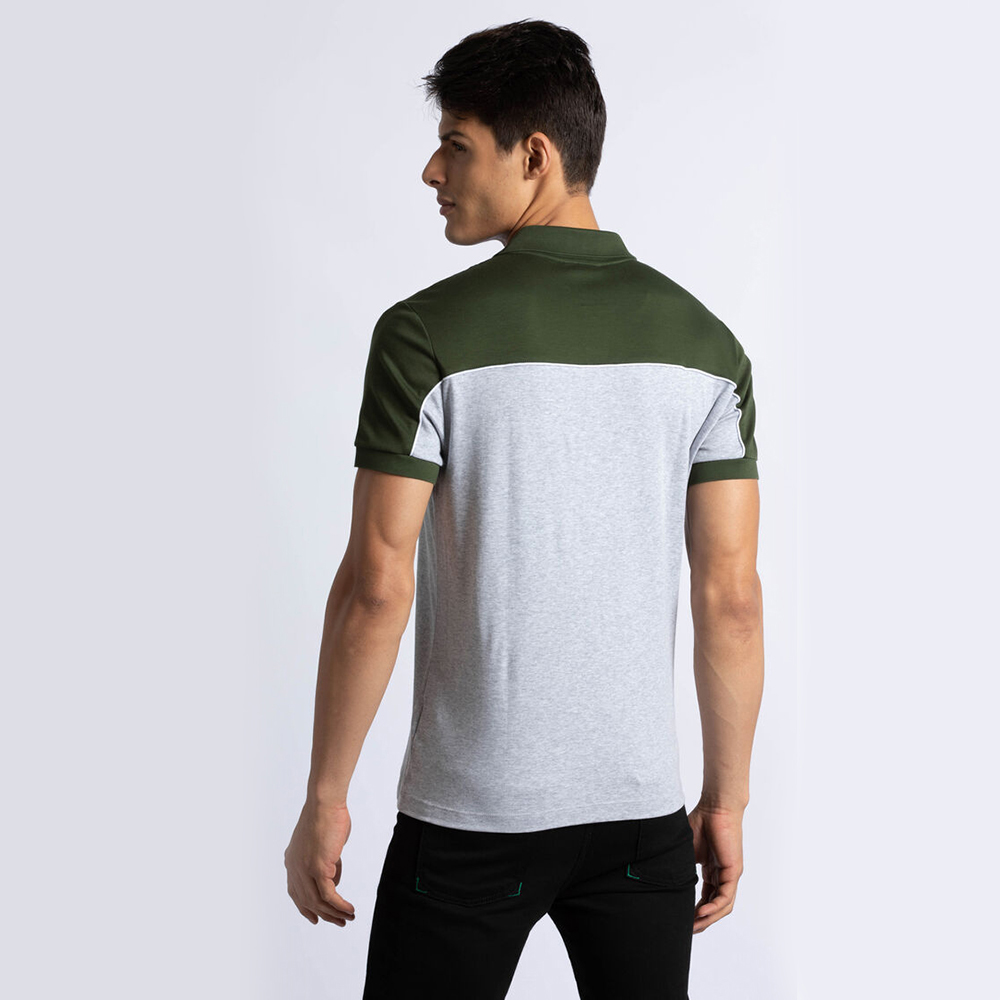 

Lacoste Multicolor Regular Fit Piped Colourblock Polo Shirt 2XL (Available for UAE Customers Only