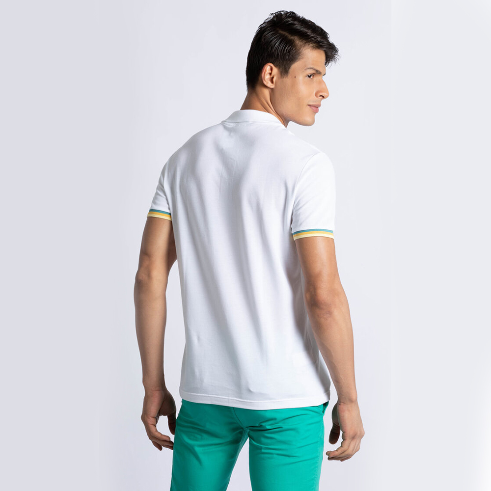 

Lacoste White Slim Fit Polo Shirt  (Available for UAE Customers Only