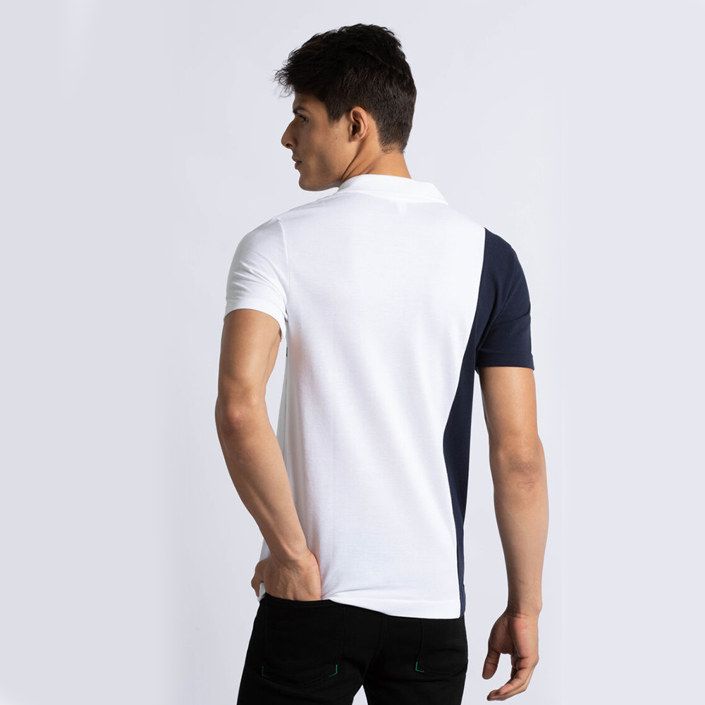 

Lacoste White Slim Fit Colourblock Cotton Polo Shirt 3XL (Available for UAE Customers Only