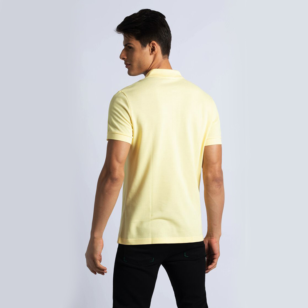 

Lacoste Yellow Regular Fit Polo Shirt  (Available for UAE Customers Only