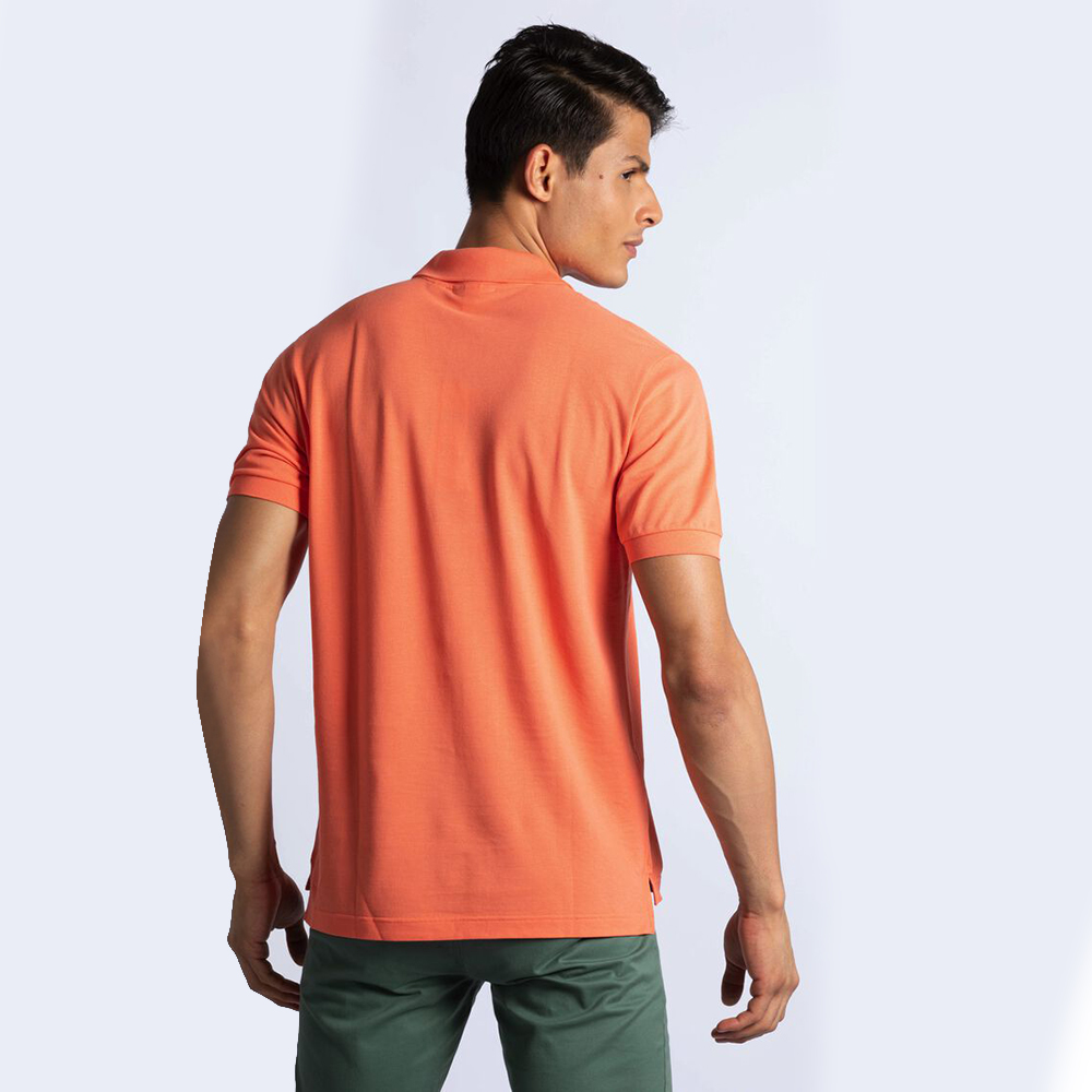 

Lacoste Orange Riviera Classic Fit Polo Shirt  (Available for UAE Customers Only