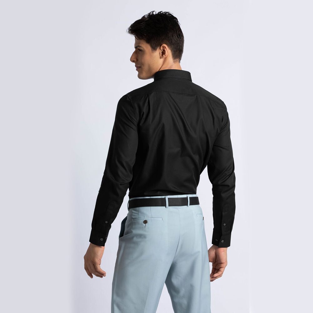 

Lacoste Black Regular Fit Cotton Mini Pique Shirt  (Available for UAE Customers Only