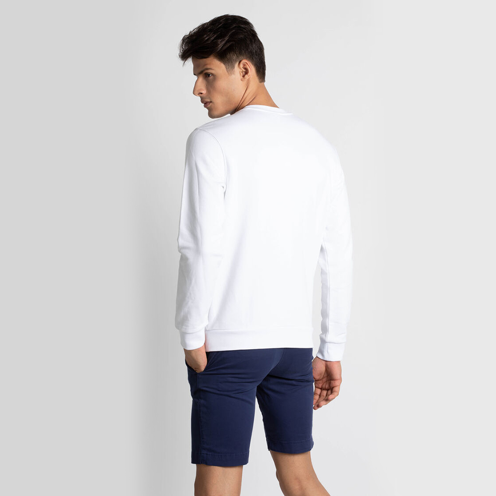 

Lacoste White Crew Neck Lacoste Print Fleece Sweatshirt 3XL (Available for UAE Customers Only