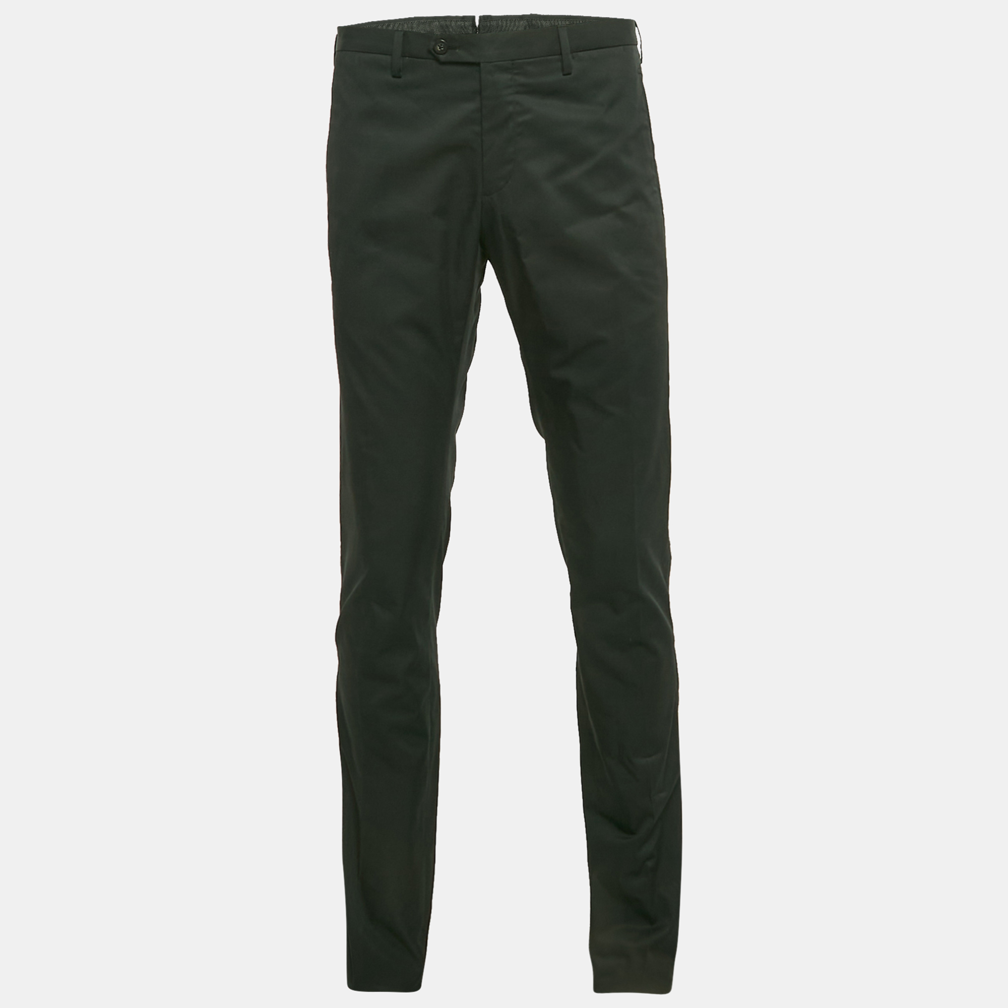 

Lanvin Black Cotton Formal Trousers L
