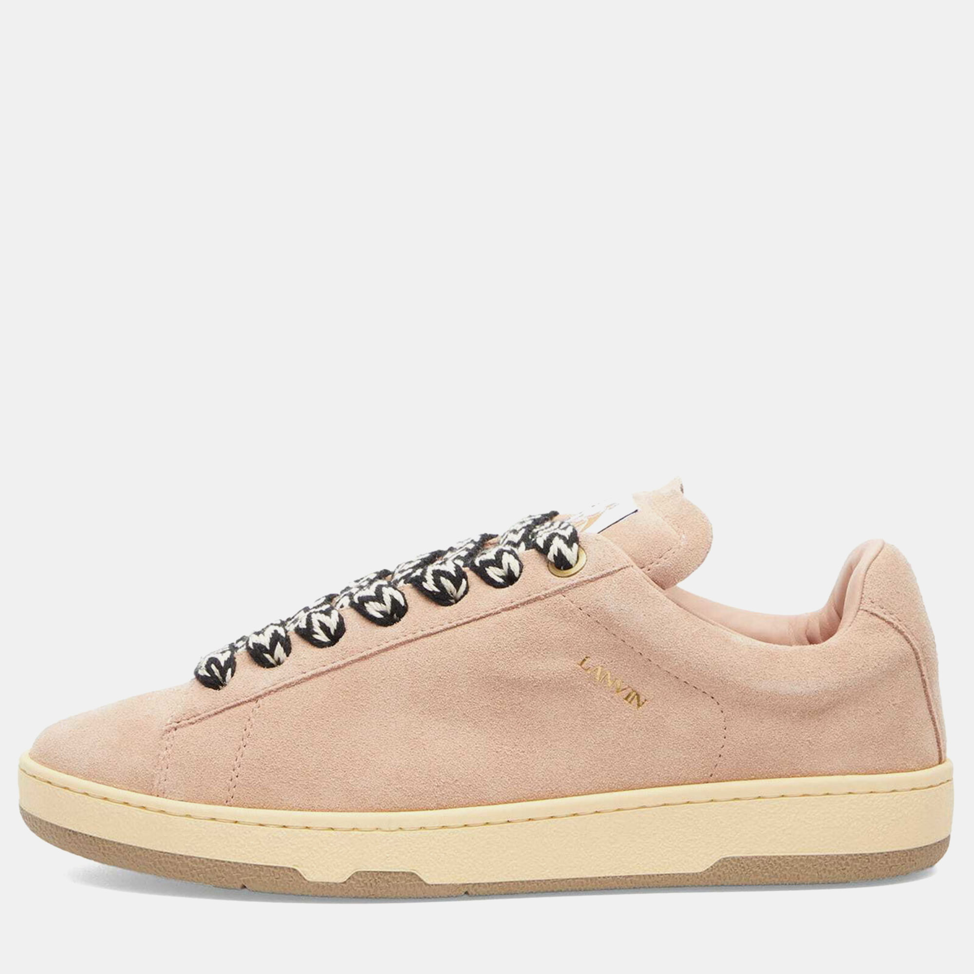

Lanvin Mens Curb Lite Sneaker in Pale Pink Size