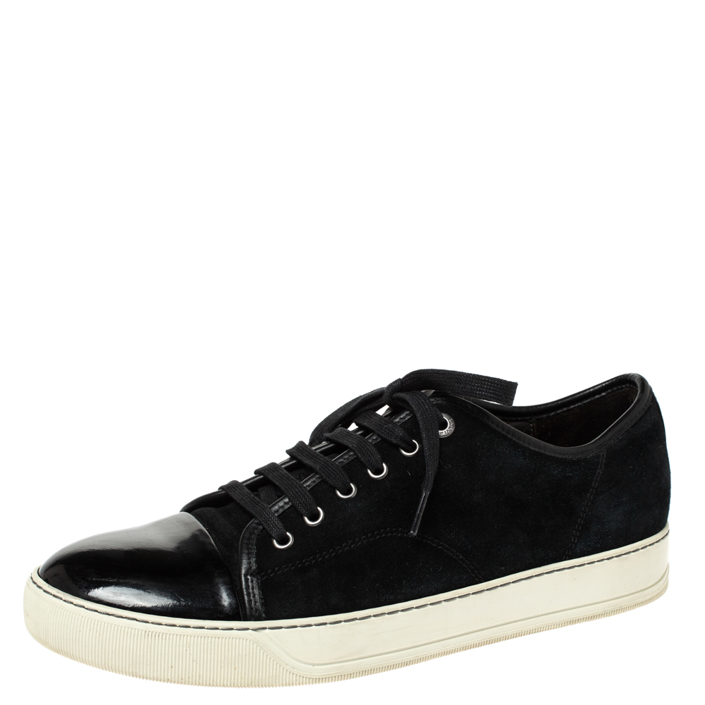 lanvin black shoes