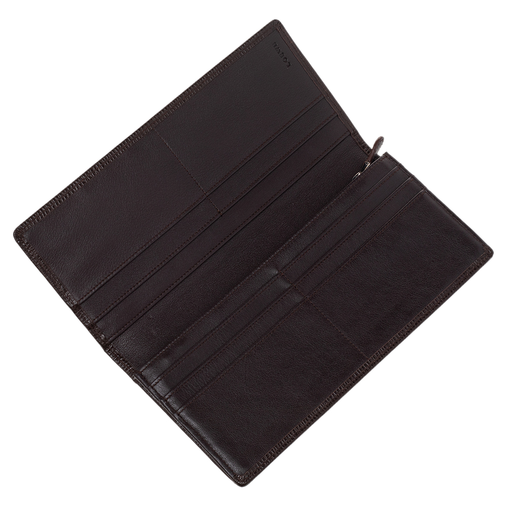 

Loewe Brown Leather Bifold Long Wallet