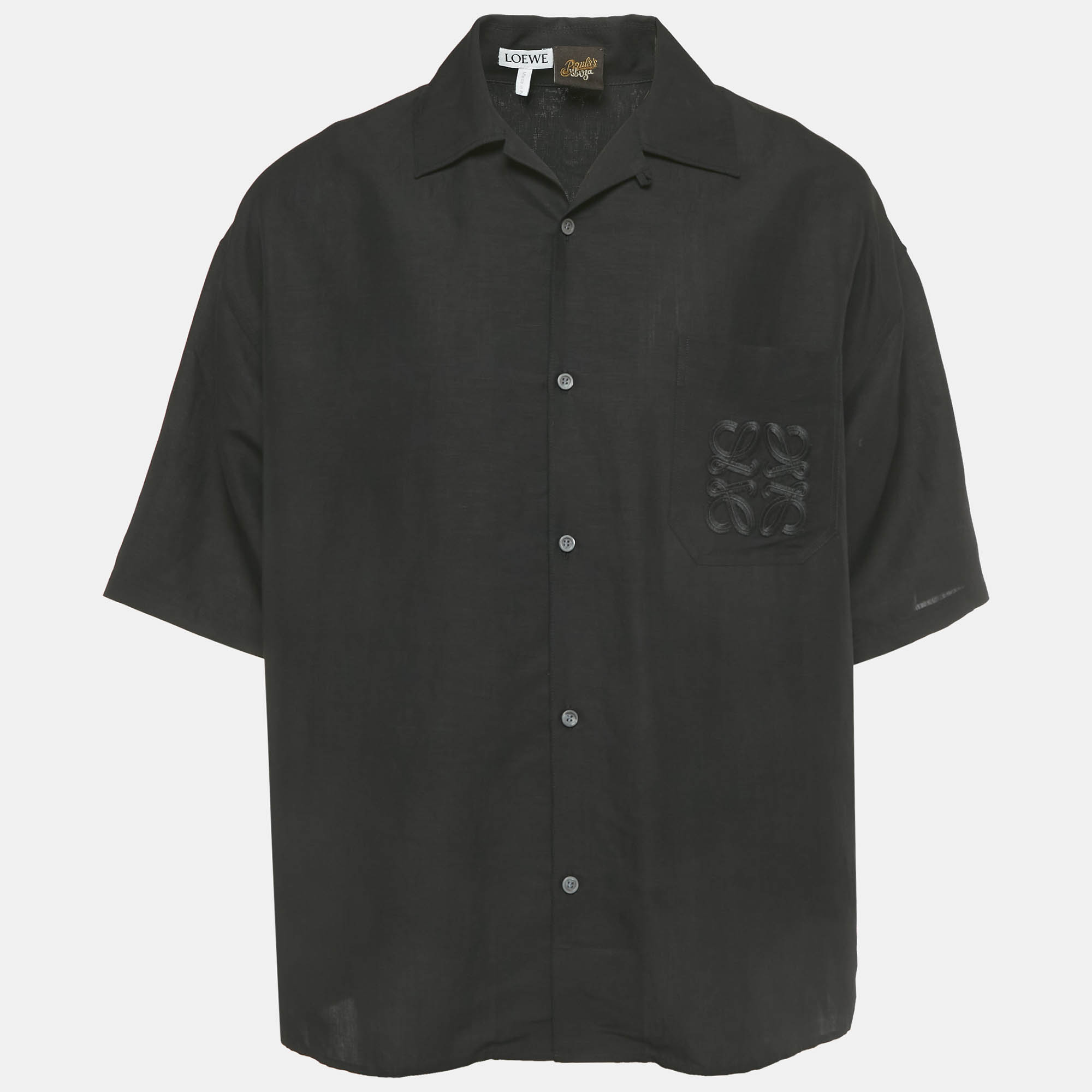 

Loewe x Paula's Ibiza Black Anagram Toile Bowling Negro Shirt M