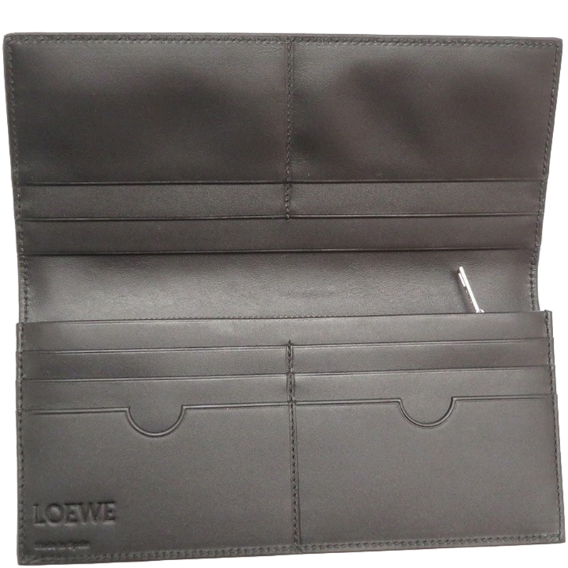 

Loewe Brown Leather Skull Wallet