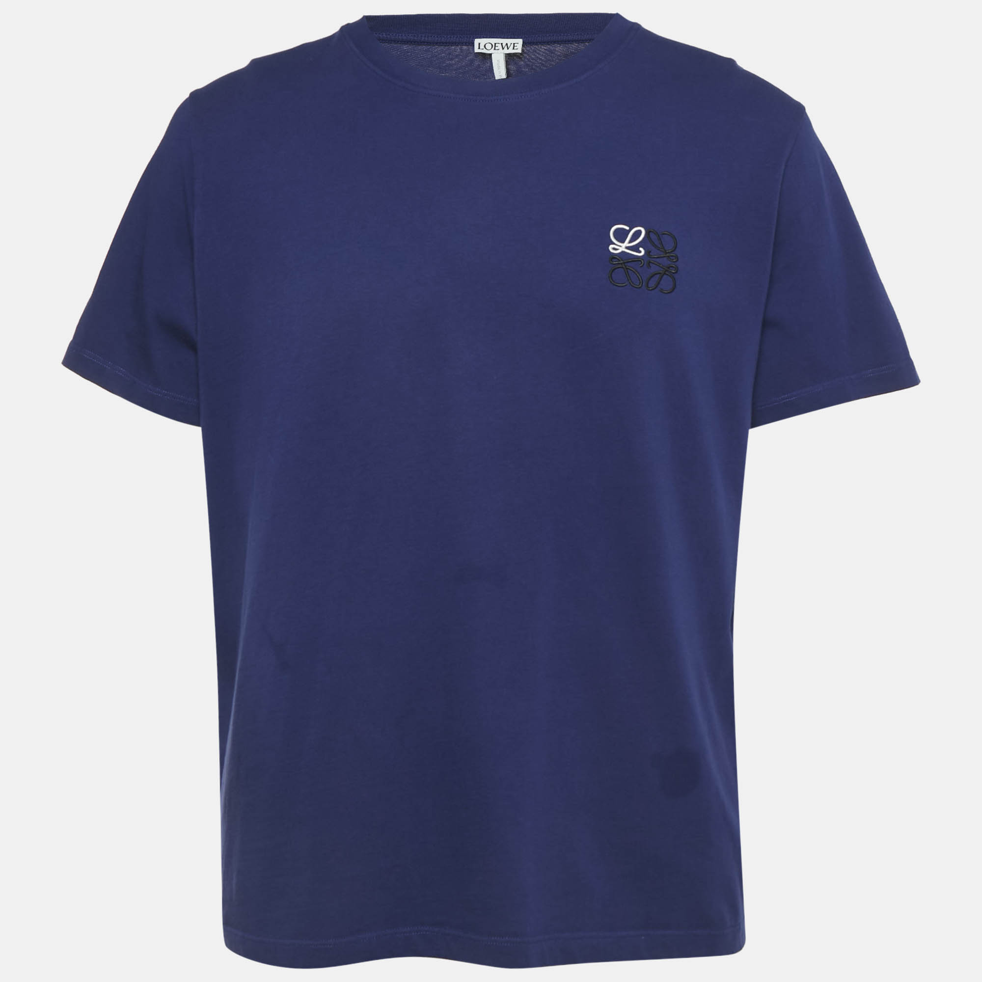 

Loewe Blue Anagram Embroidery Jersey T-Shirt M