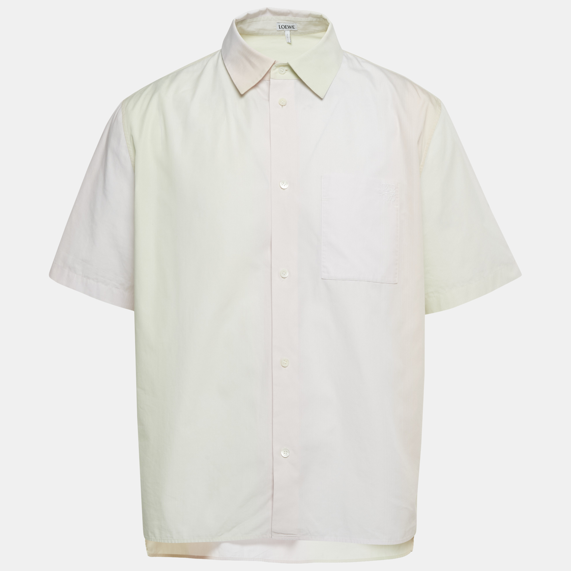 

Loewe Multicolor Ombre Striped Cotton Shirt XXS