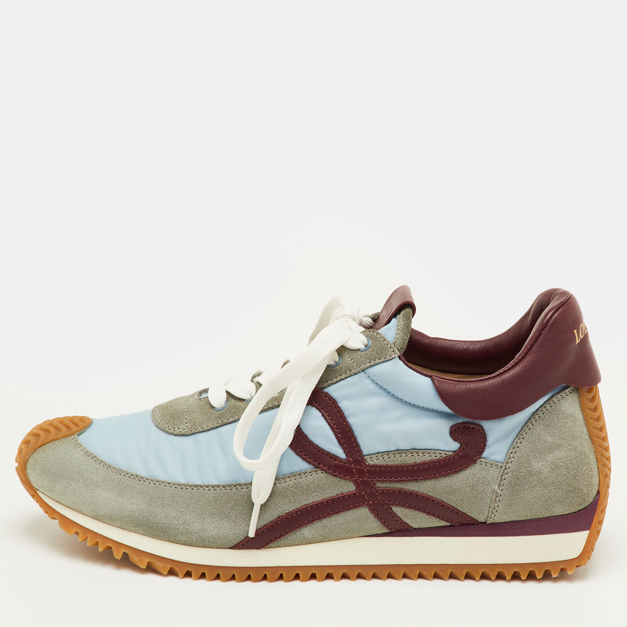 

Loewe Flow Runner Size  Multicolor Leather, Nylon and Suede Low Top Sneakers
