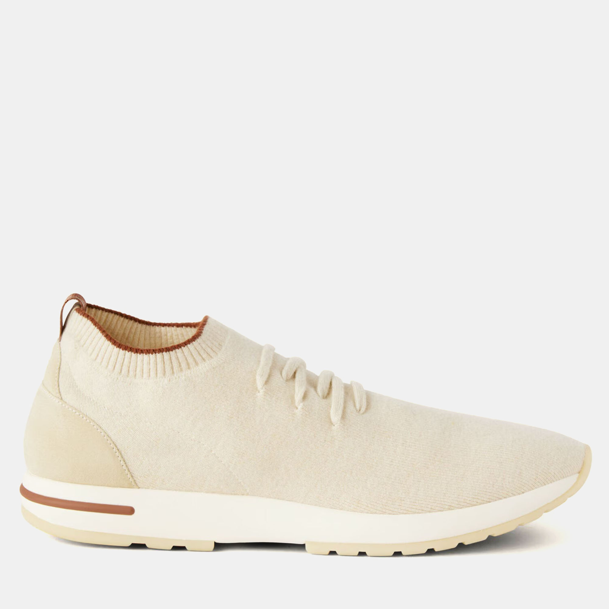 

Loro Piana Loro 360 LP Flexy Walk  Pure Dunes Cashmere Sneakers, Cream