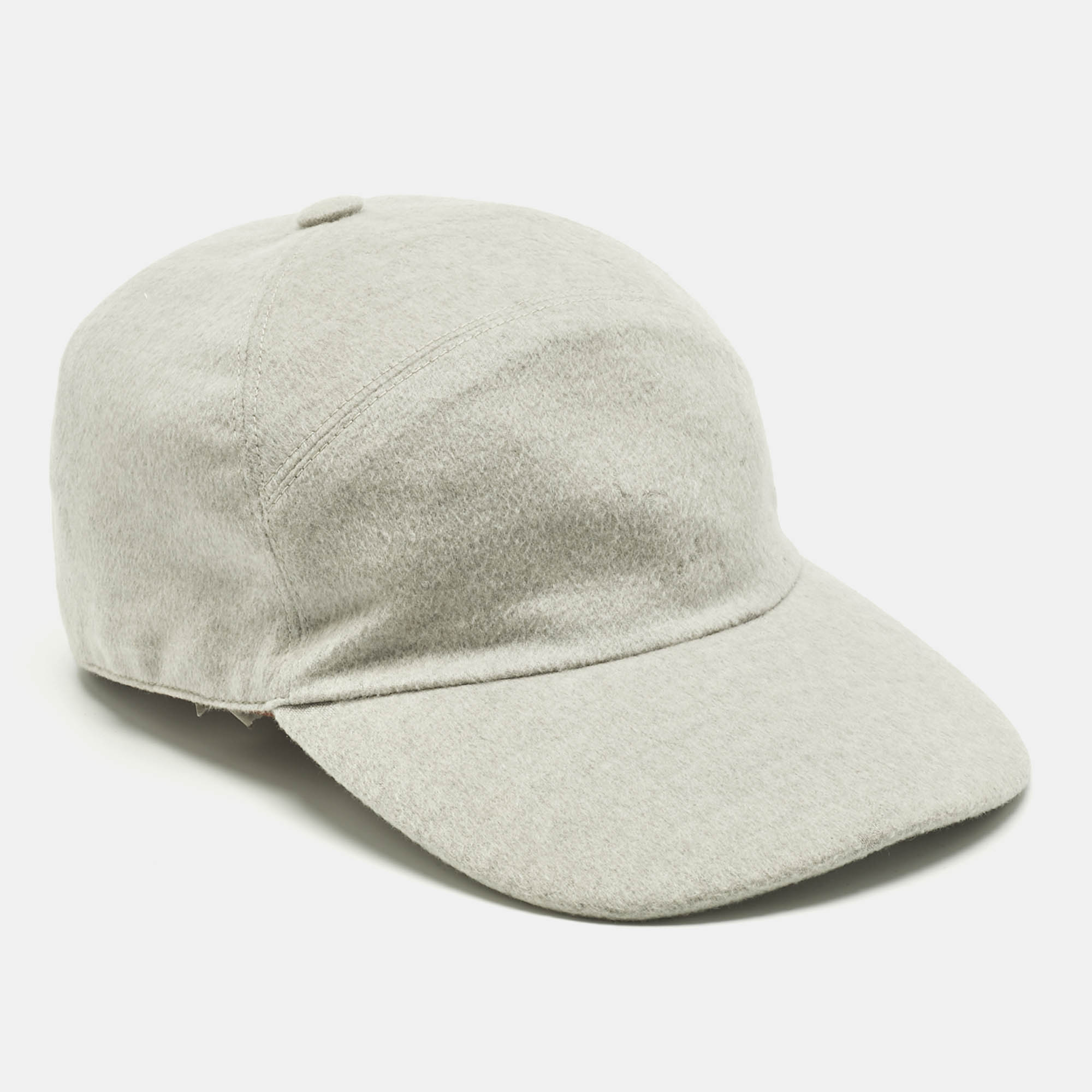 

Loro Piana Grey Baby Cashmere Cap M