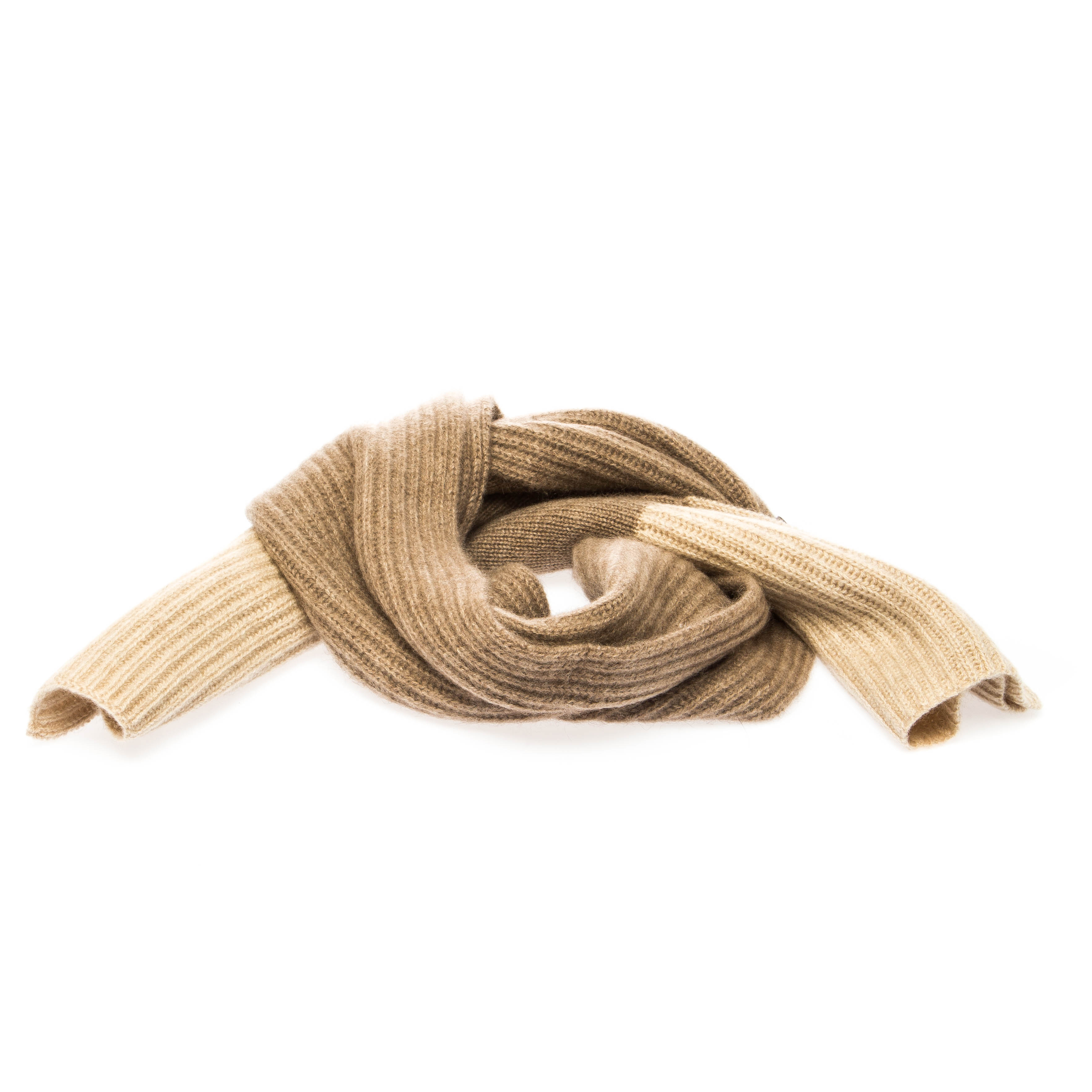 Pre Owned Loro Piana Bicolor Cashmere Muffler