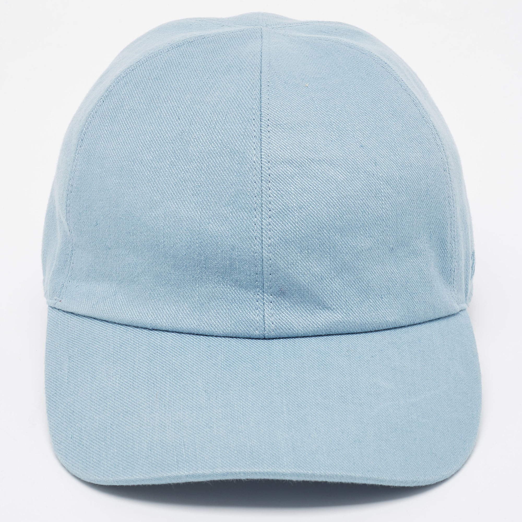 

Loro Piana Blue Linen Cotton Rain System Cap