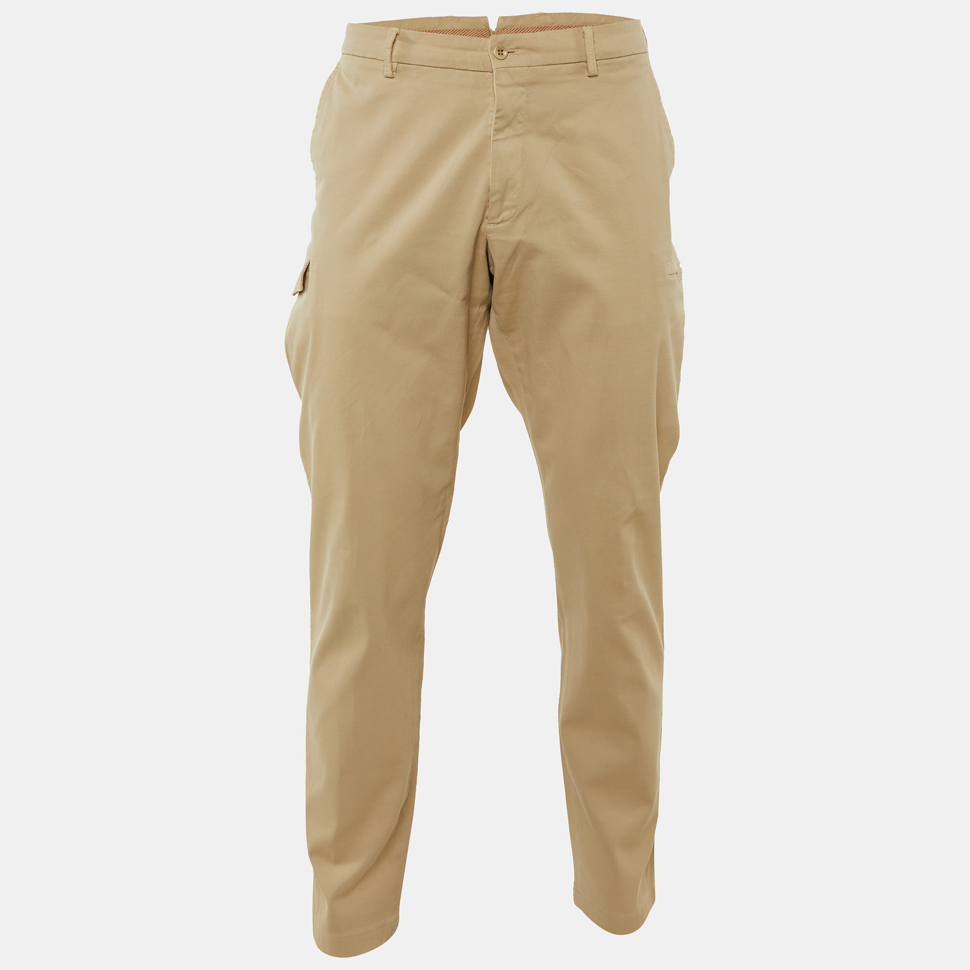 

Loro Piana Beige Cotton Gabardine Trousers XXXL