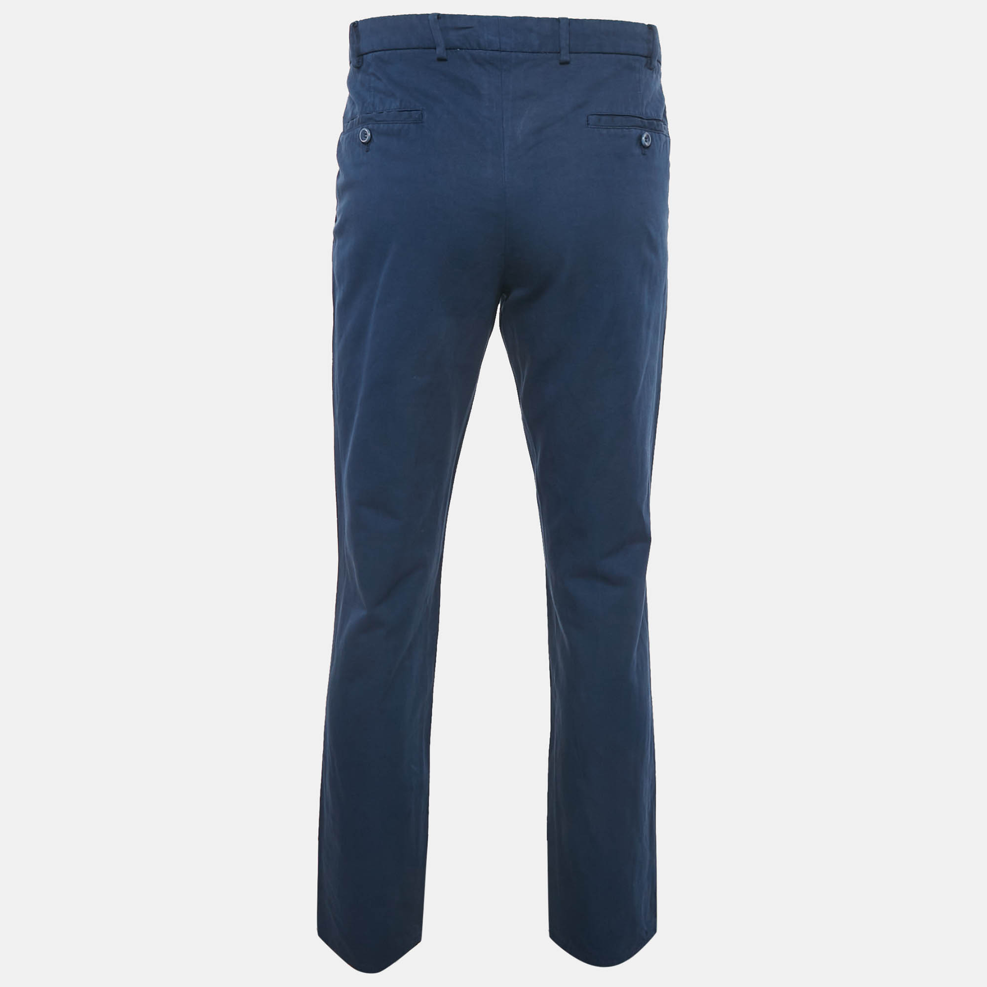 

Loro Piana Blue Cotton Trouser M