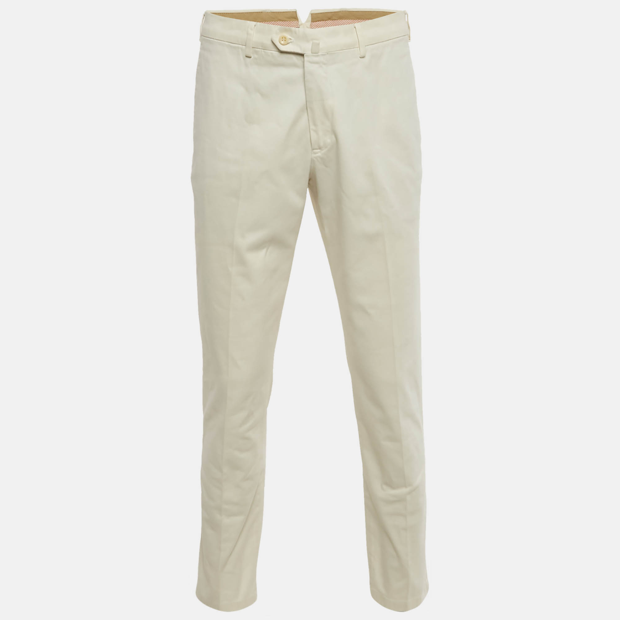 

Loro Piana Beige Cotton Formal Trousers L