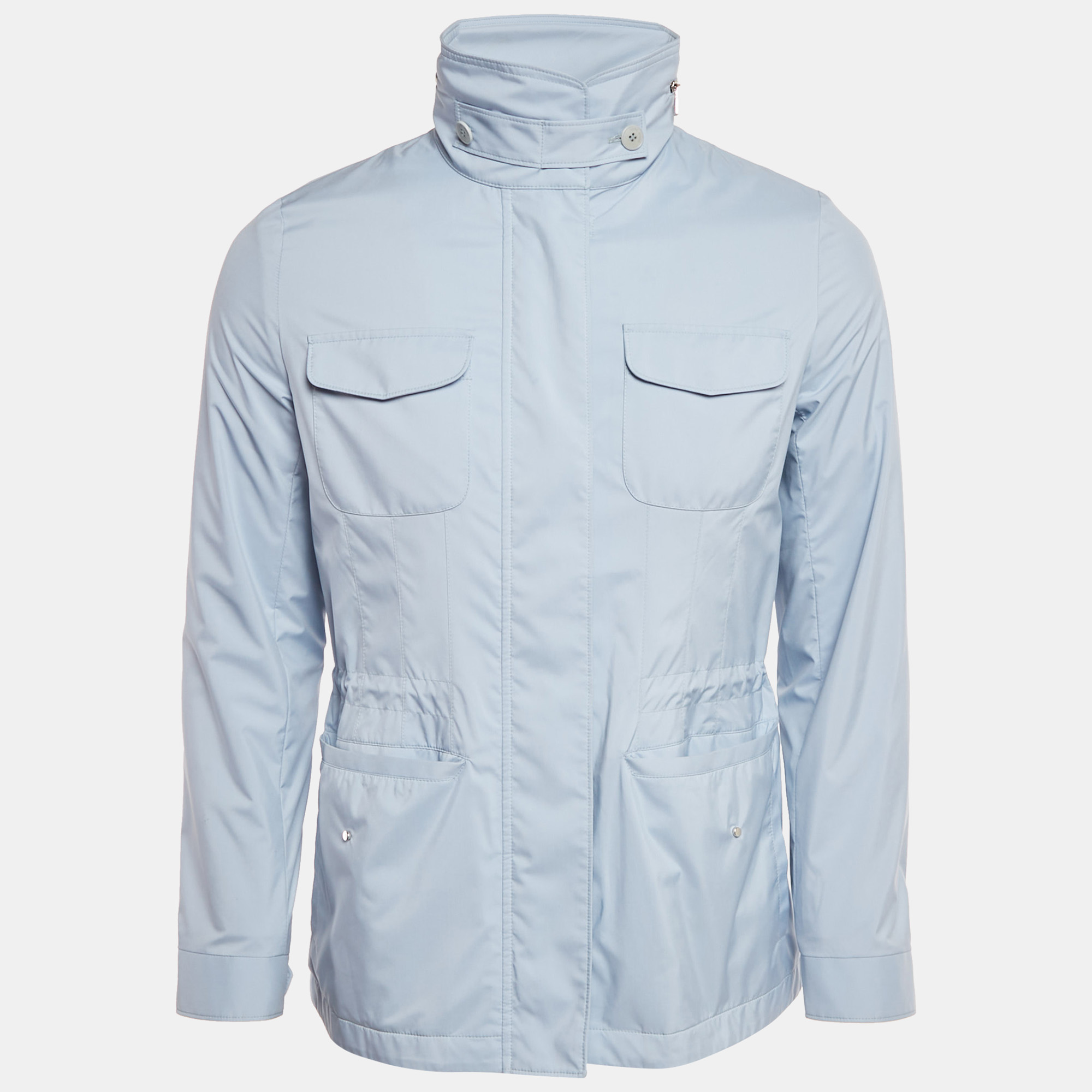 

Loro Piana Light Blue Synthetic Traveller Jacket XS