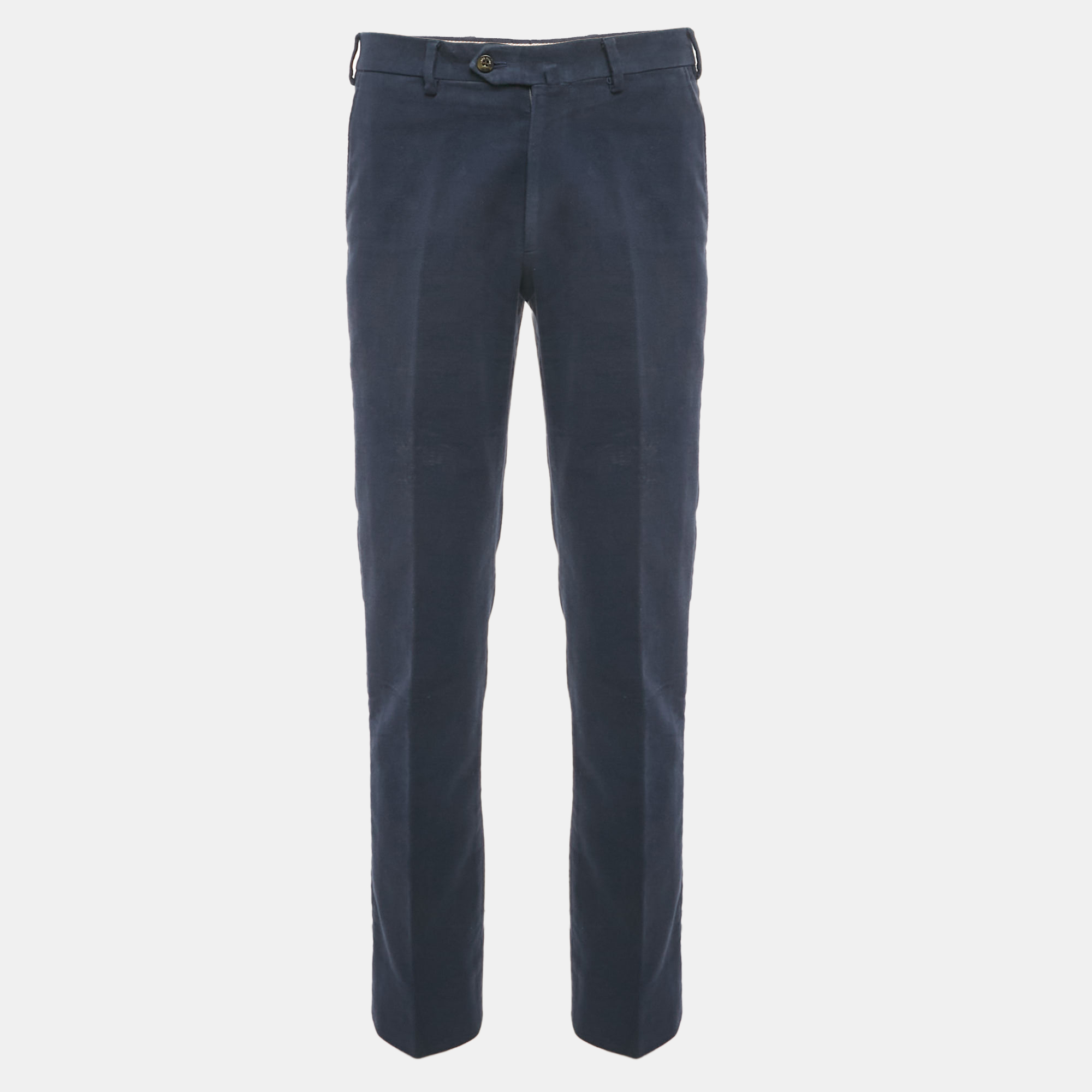 

Loro Piana Blue Cotton/Cashmere Regular Fit Pant S