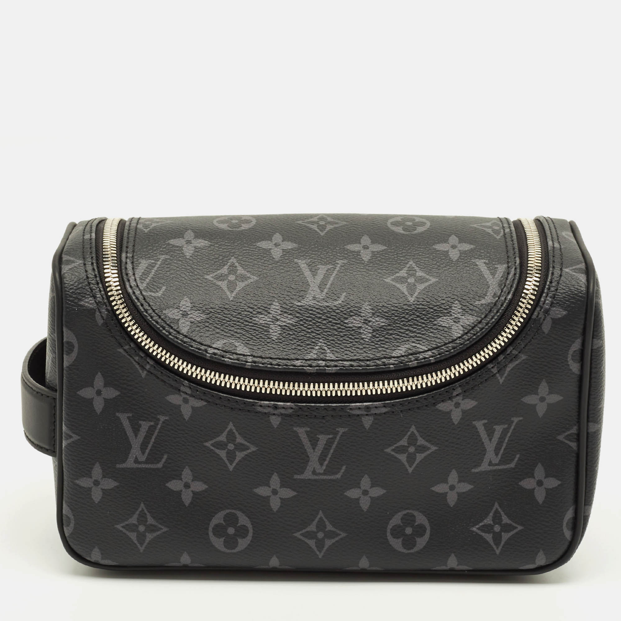 

Louis Vuitton Monogram Eclipse Canvas Toiletry Bag, Black