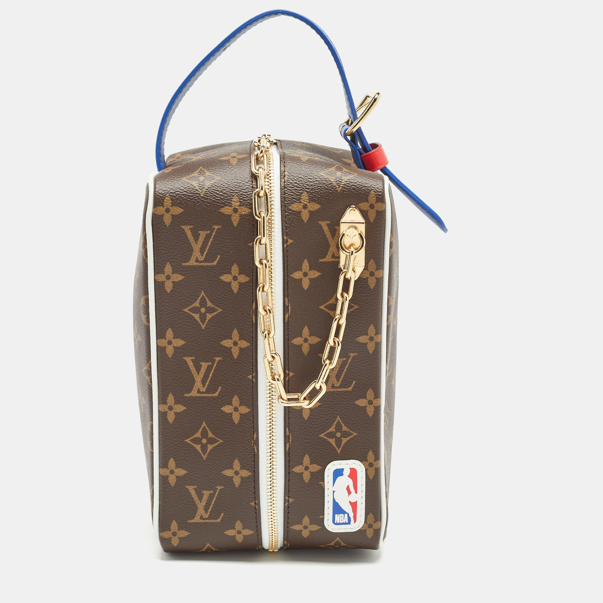 

Louis Vuitton x NBA Monogram Canvas Cloakroom Dopp Kit Bag, Brown