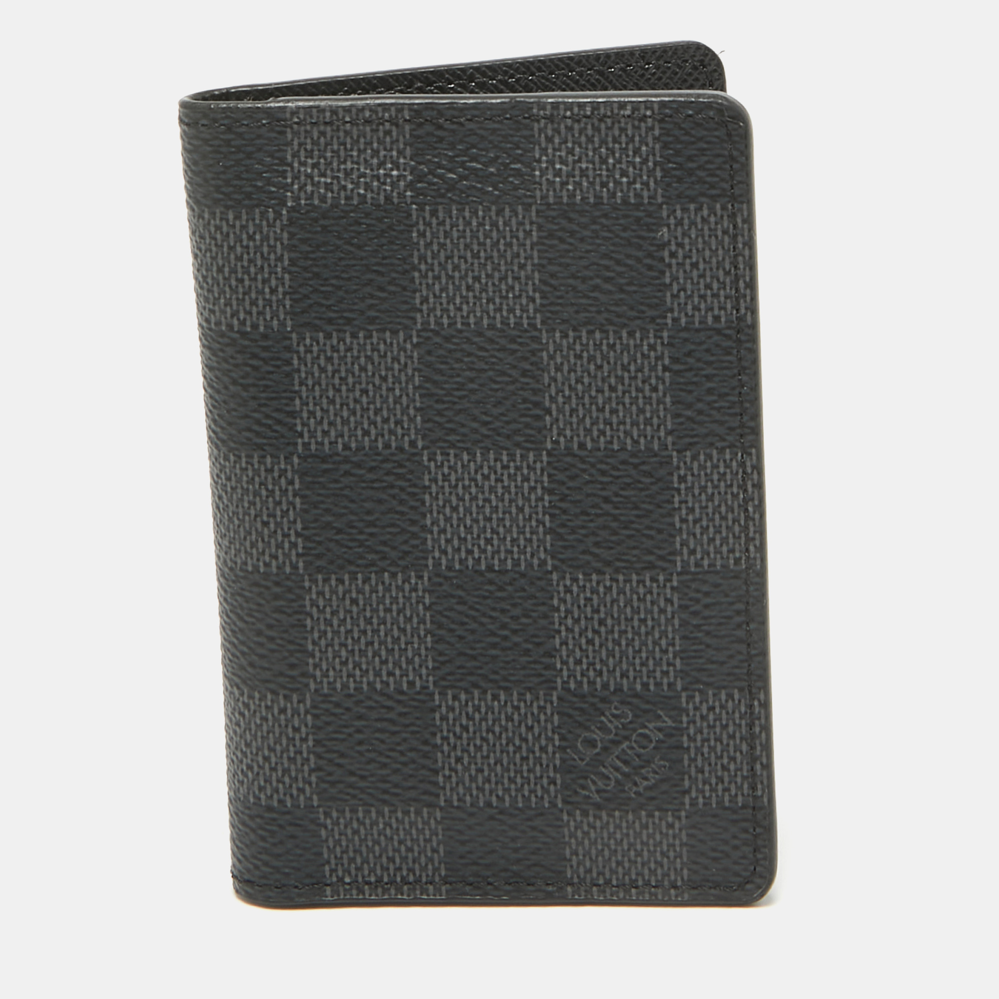 

Louis Vuitton Damier Graphite Canvas Pocket Organiser, Black