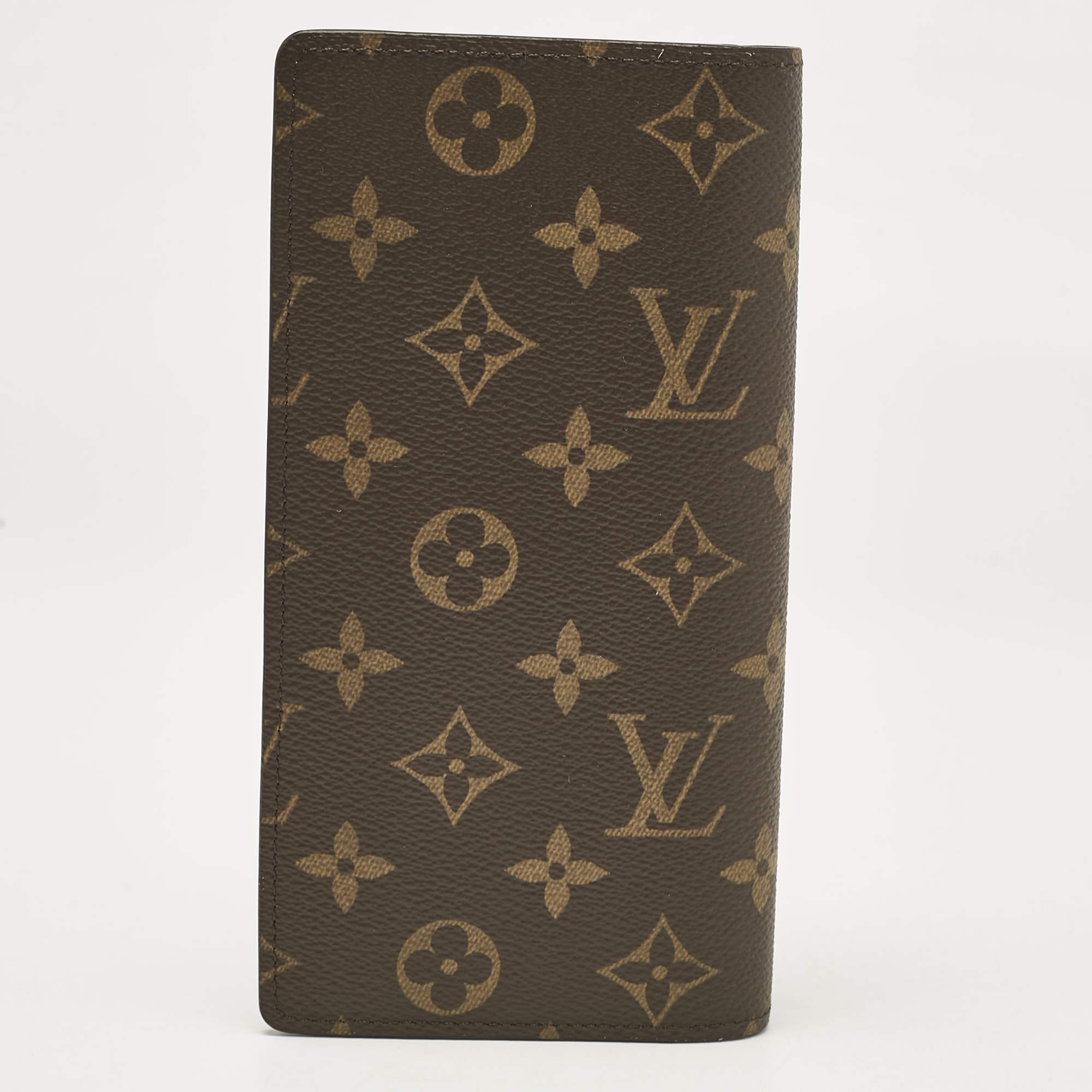 Louis Vuitton Monogram Canvas Brazza Wallet 