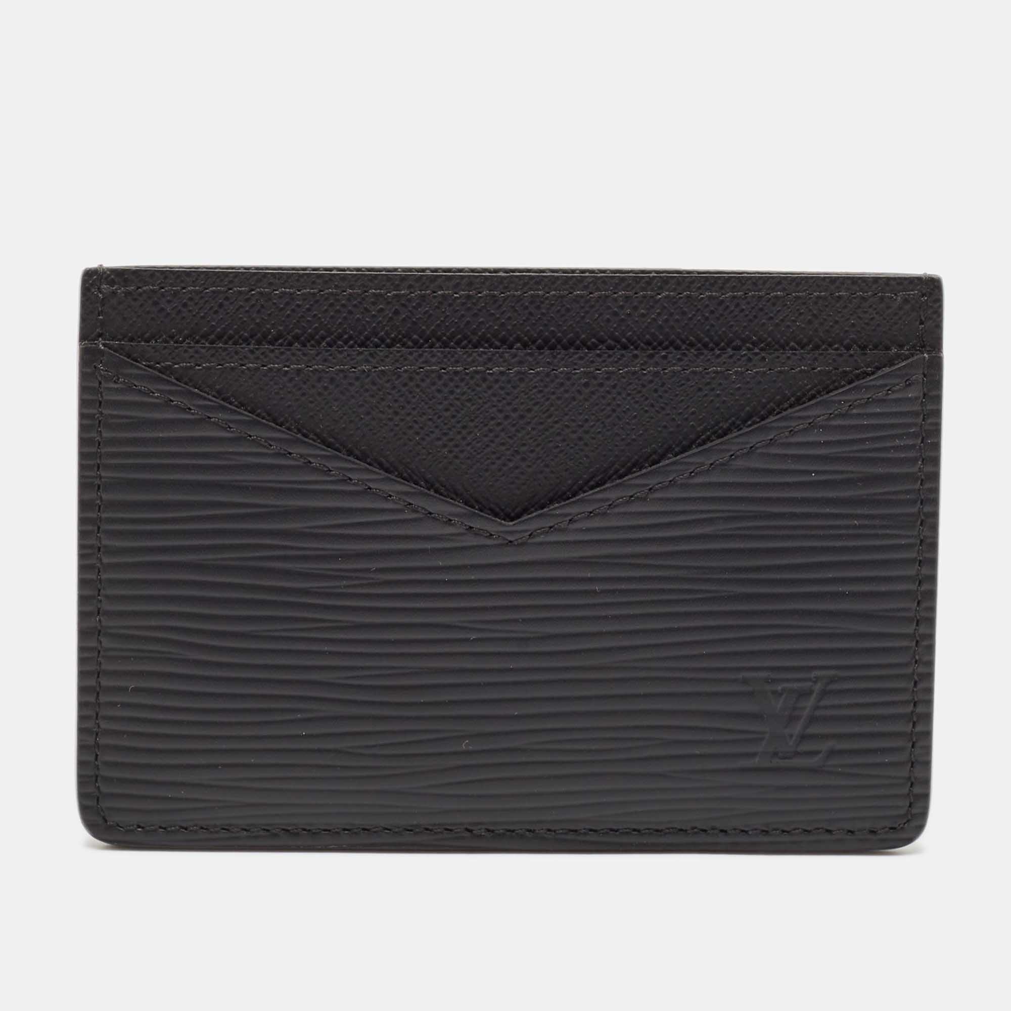 

Louis Vuitton Black Epi Leather Neo Card Holder