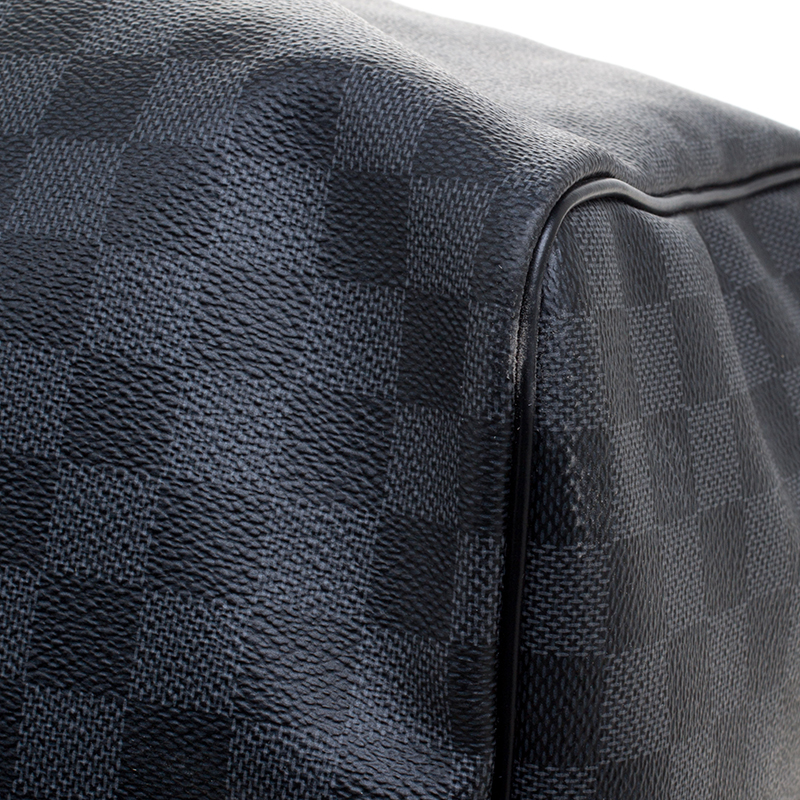 Louis Vuitton damier graphite keepall bandouliere 55 DR0221