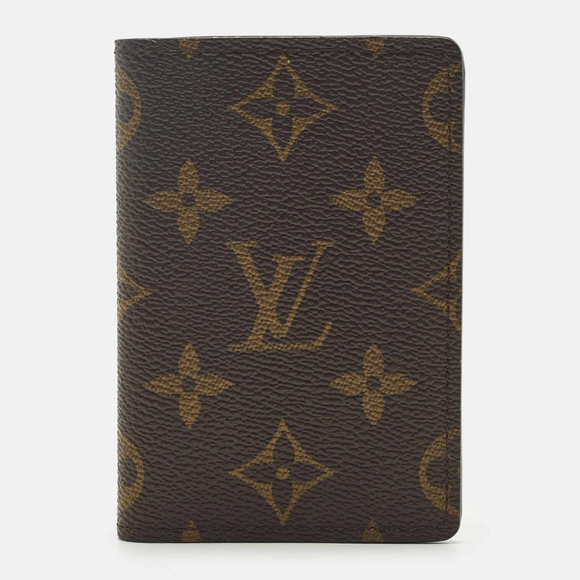 

Louis Vuitton Monogram Canvas Pocket Organizer, Brown