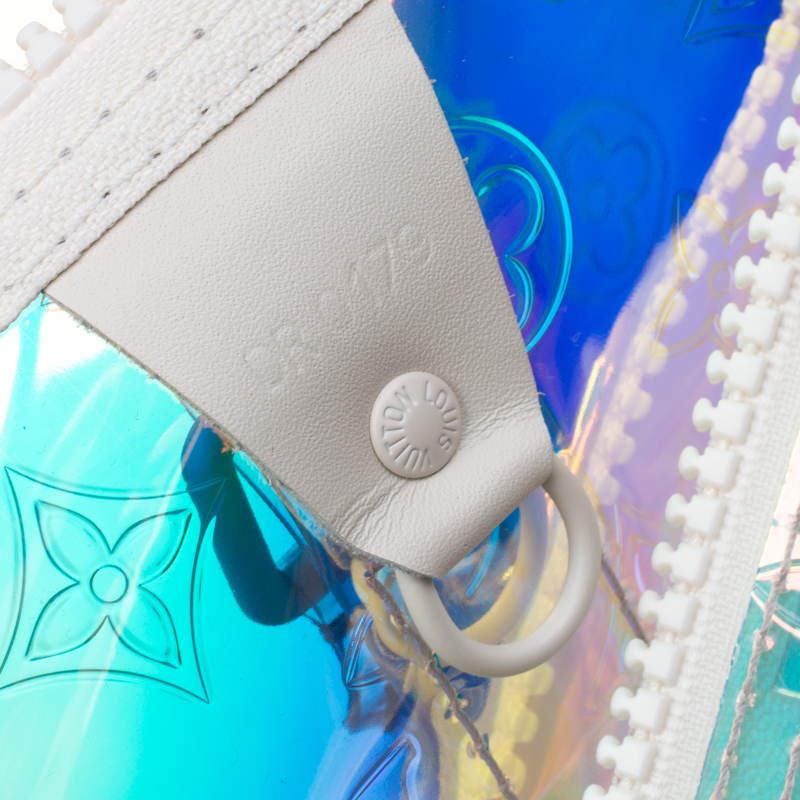 Louis Vuitton Monogram Prism PVC Keepall Bandouliere 50 Bag - Yoogi's Closet