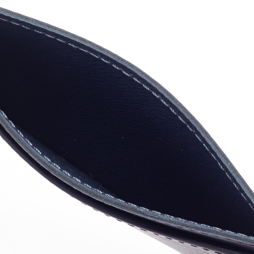 

Louis Vuitton Navy Blue Epi Leather Card Holder