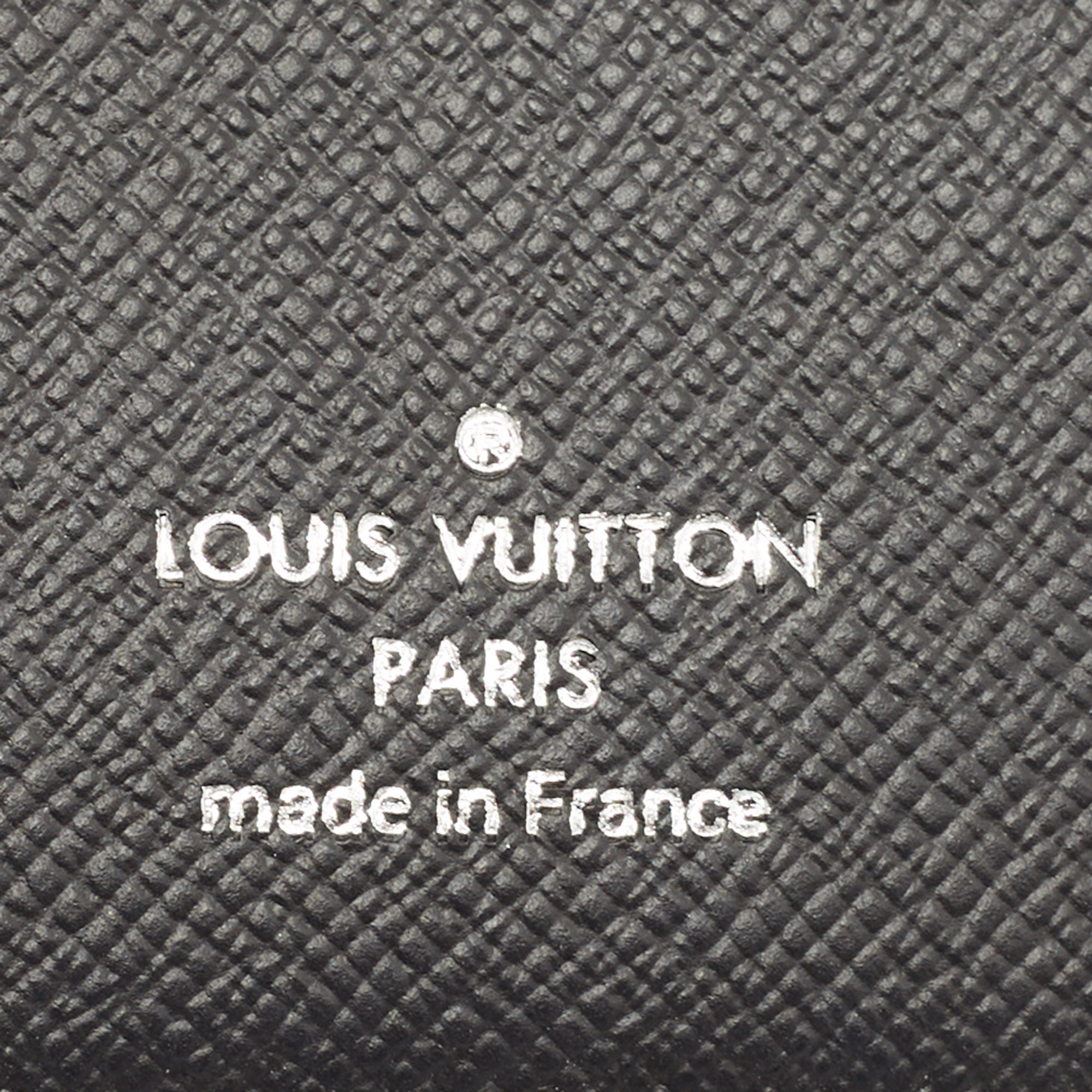 Louis Vuitton Pocket Organizer Monogram Eclipse Split Canvas Black 17644599