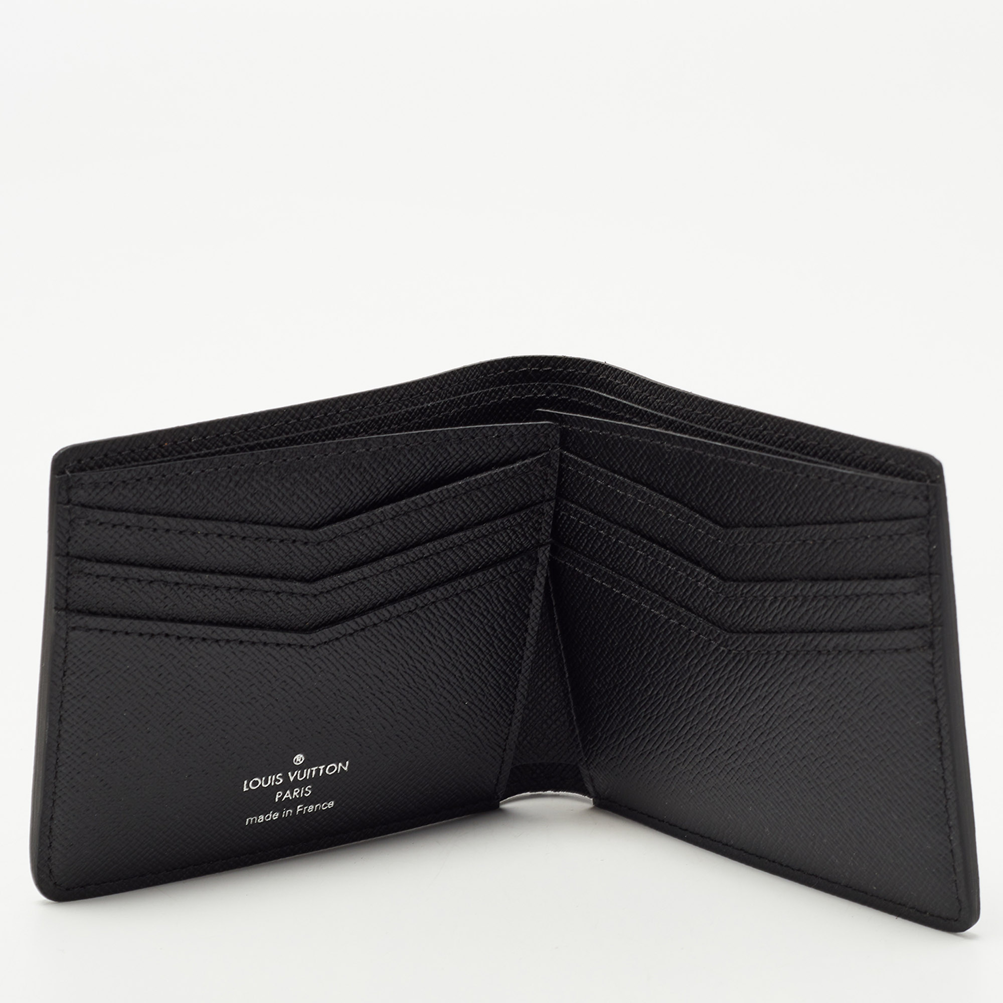 

Louis Vuitton Damier Graphite Canvas Multiple Bifold Wallet, Grey