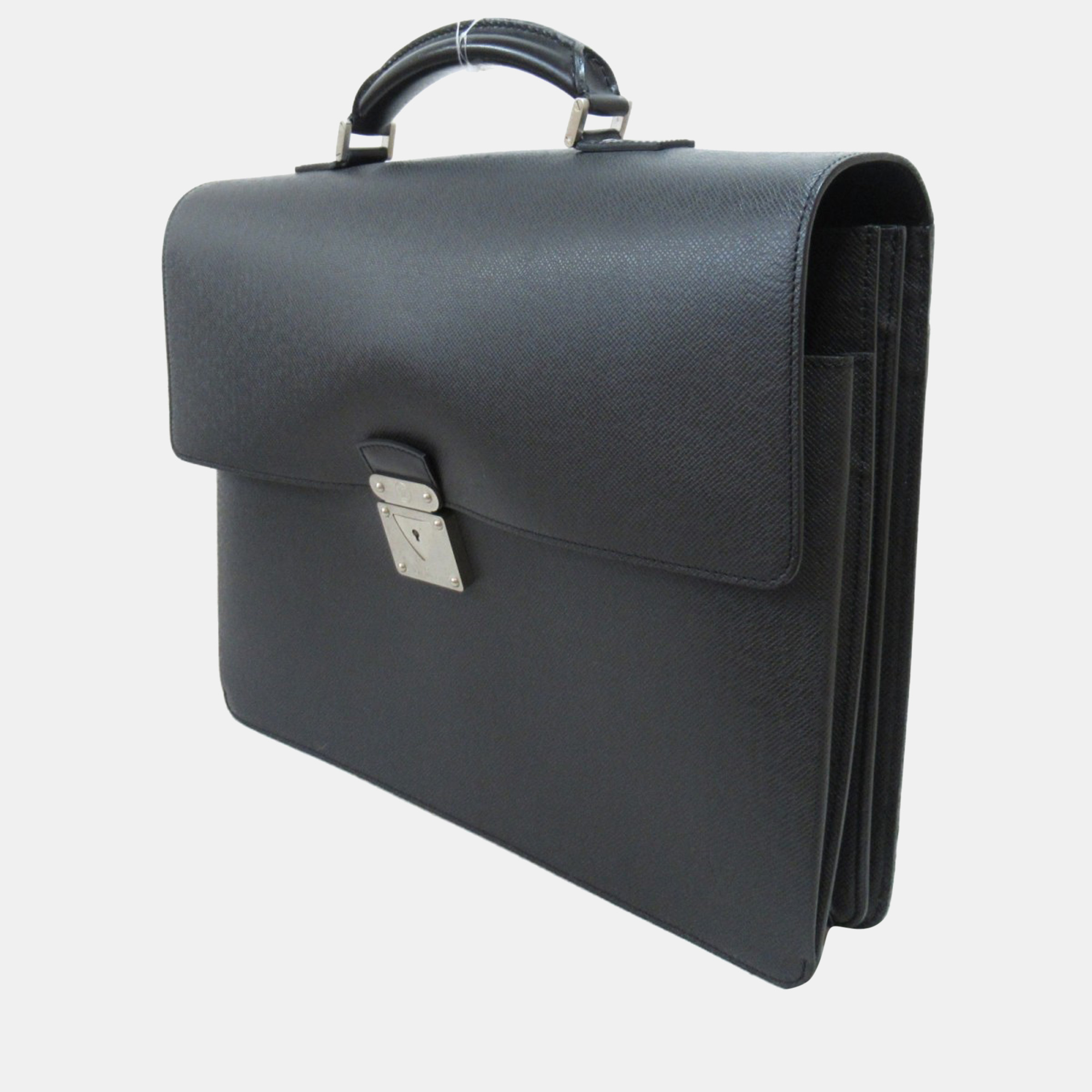 

Louis Vuitton Black Taiga Leather Robusto 2 Business Bag