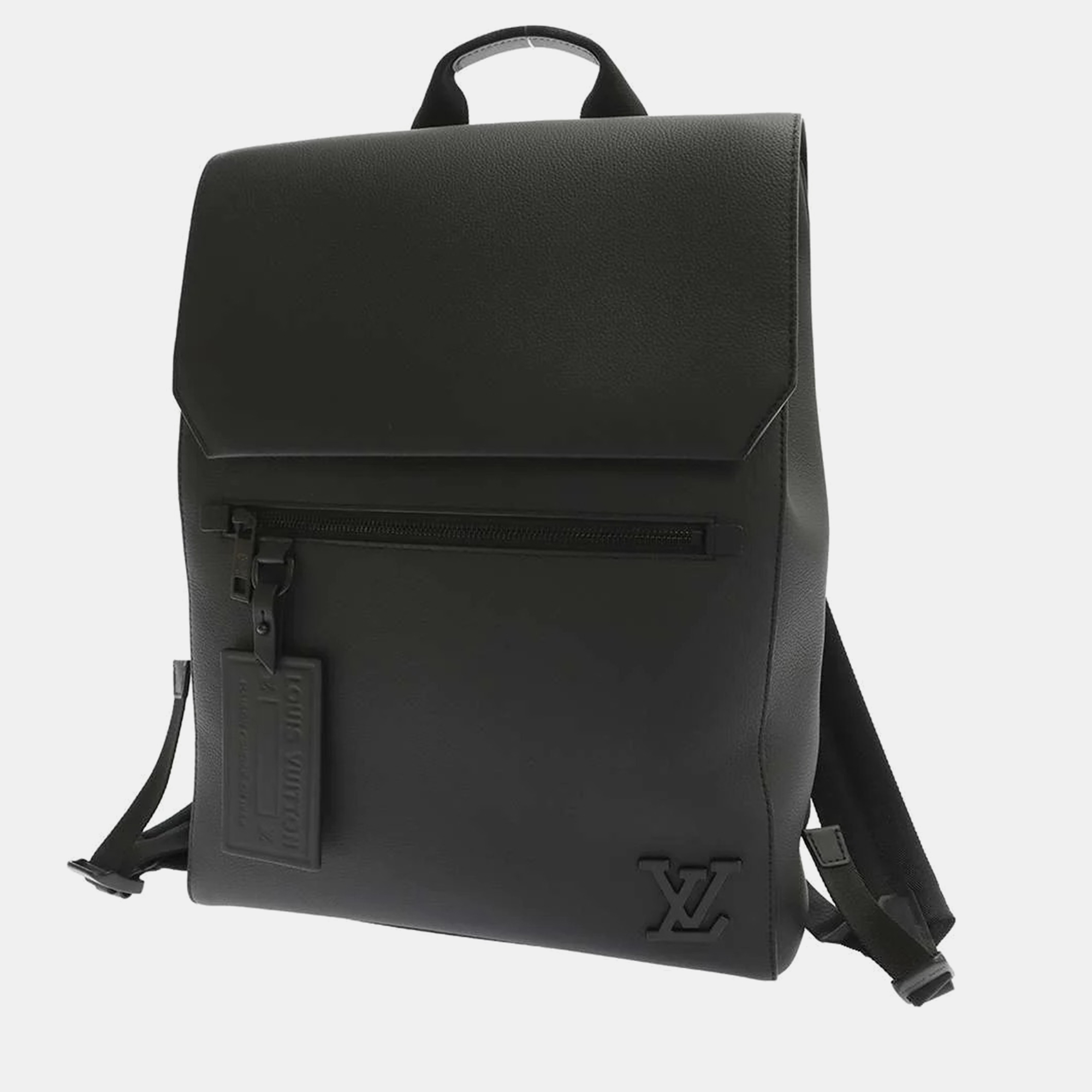 

Louis Vuitton Leather fastline backpack, Black