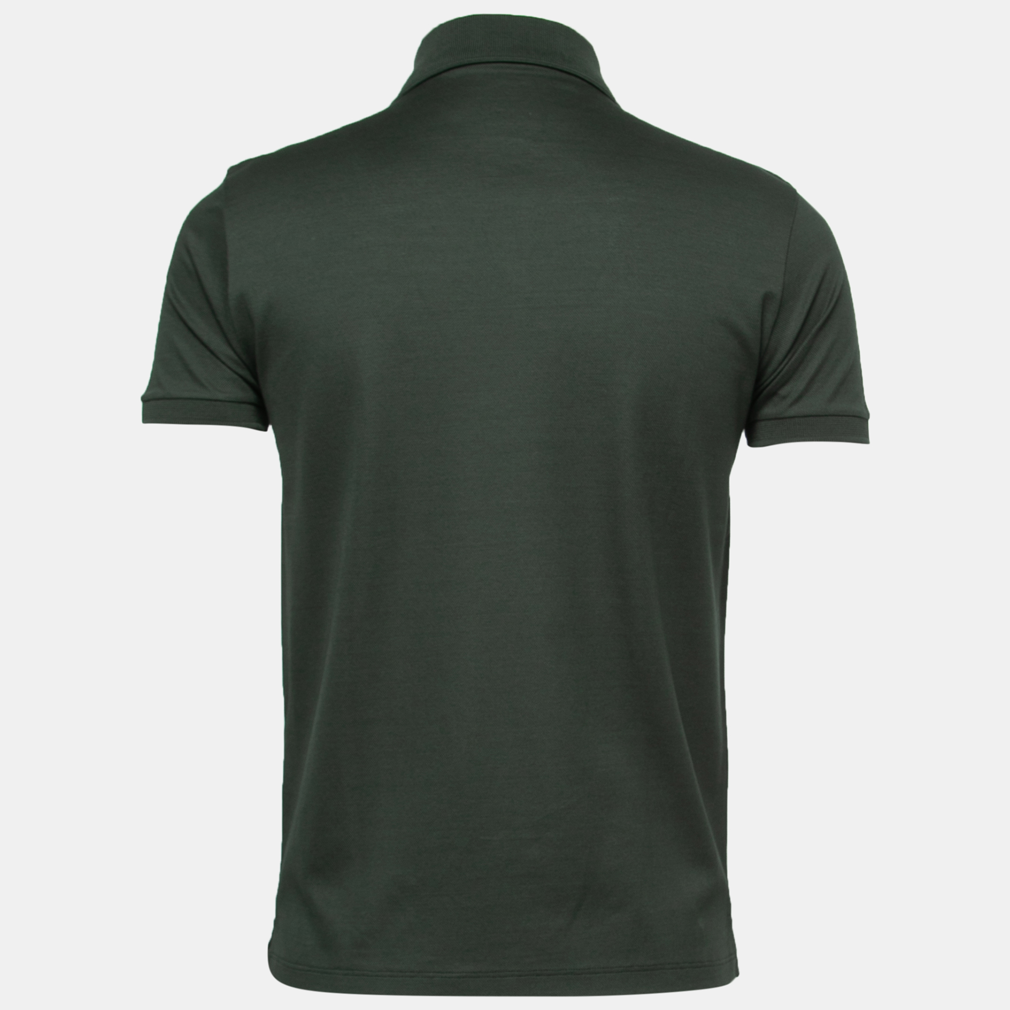 

Louis Vuitton Green Cotton Polo T Shirt